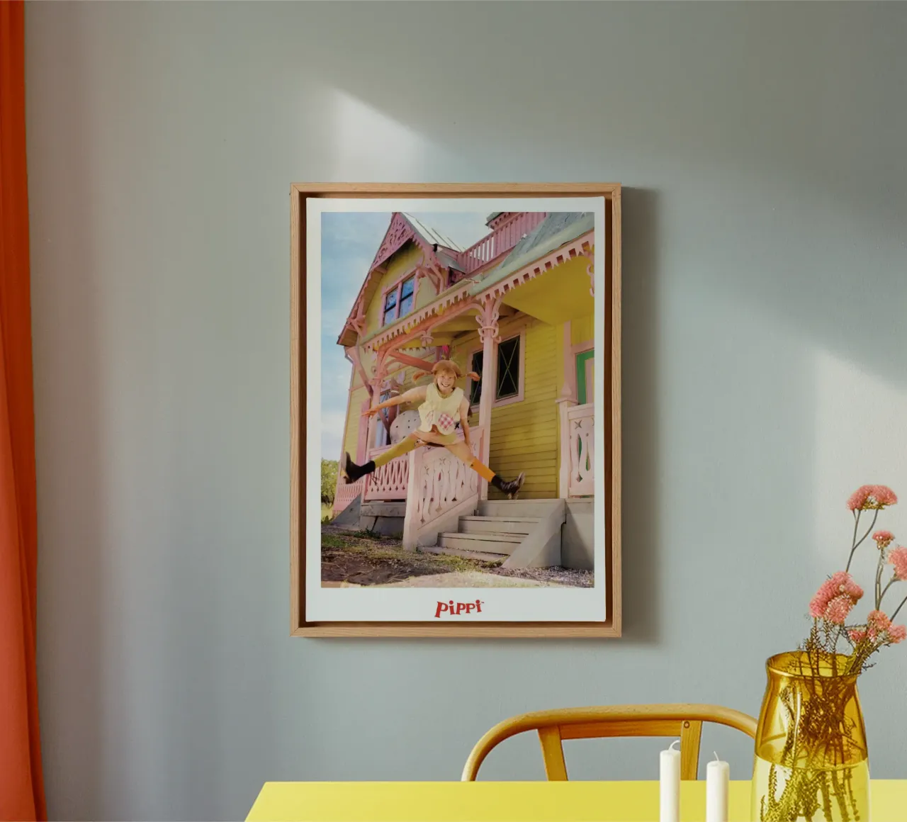 Pippi Langstrumpf Spring Leinwand von Earl Beeman