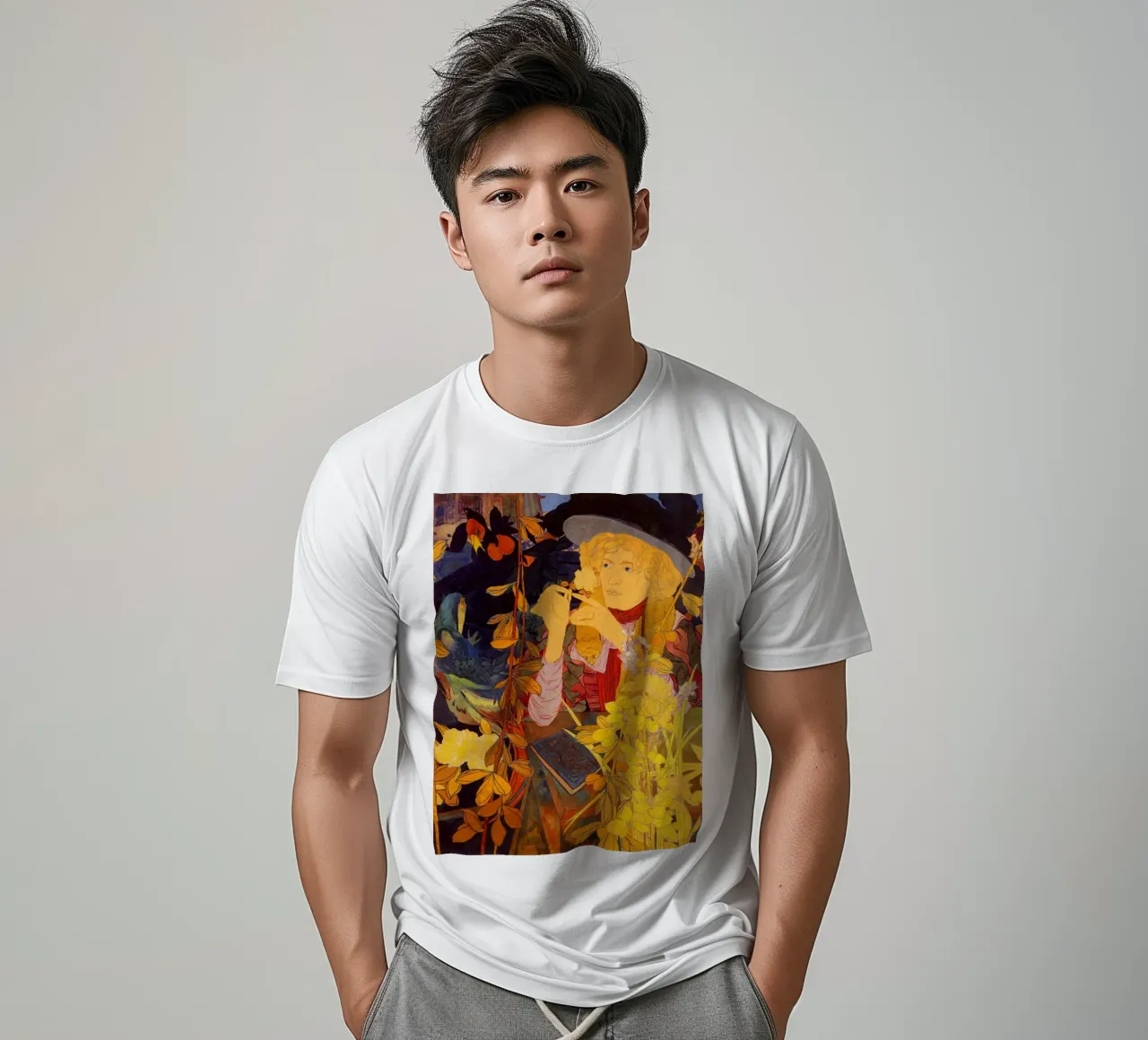 Fiori di ragazza - Georges De Feure t-shirt da marycome