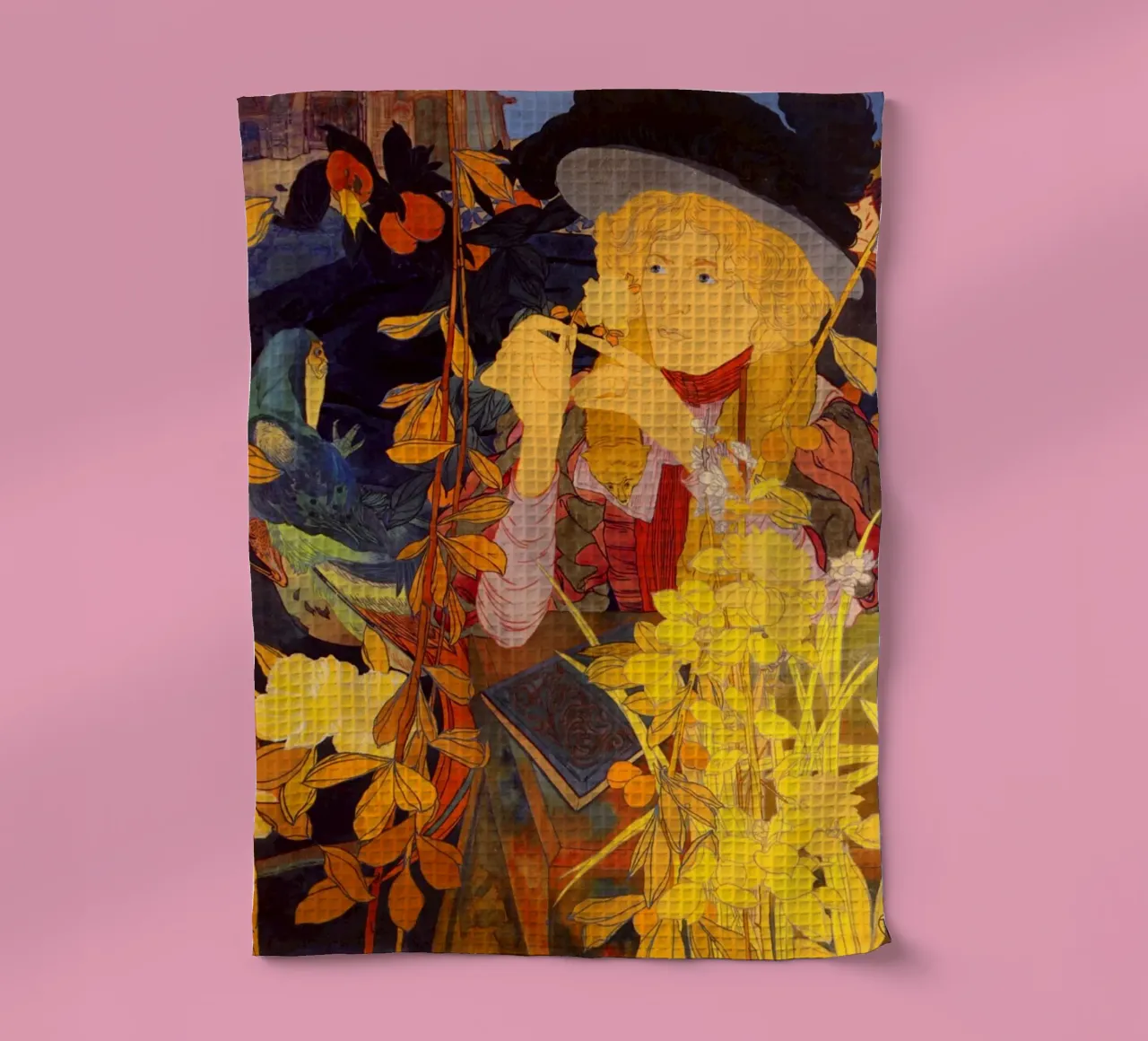 Fiori di ragazza - Georges De Feure canovaccio da cucina da marycome