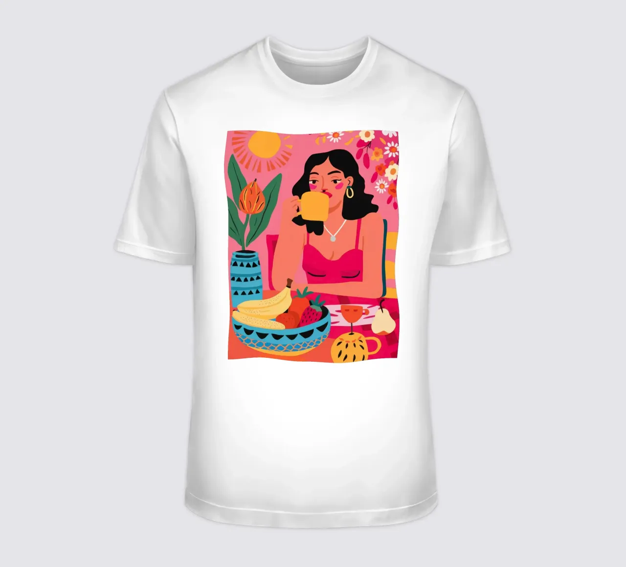 Sunshine and Bananas t-shirt by Lune Dreams