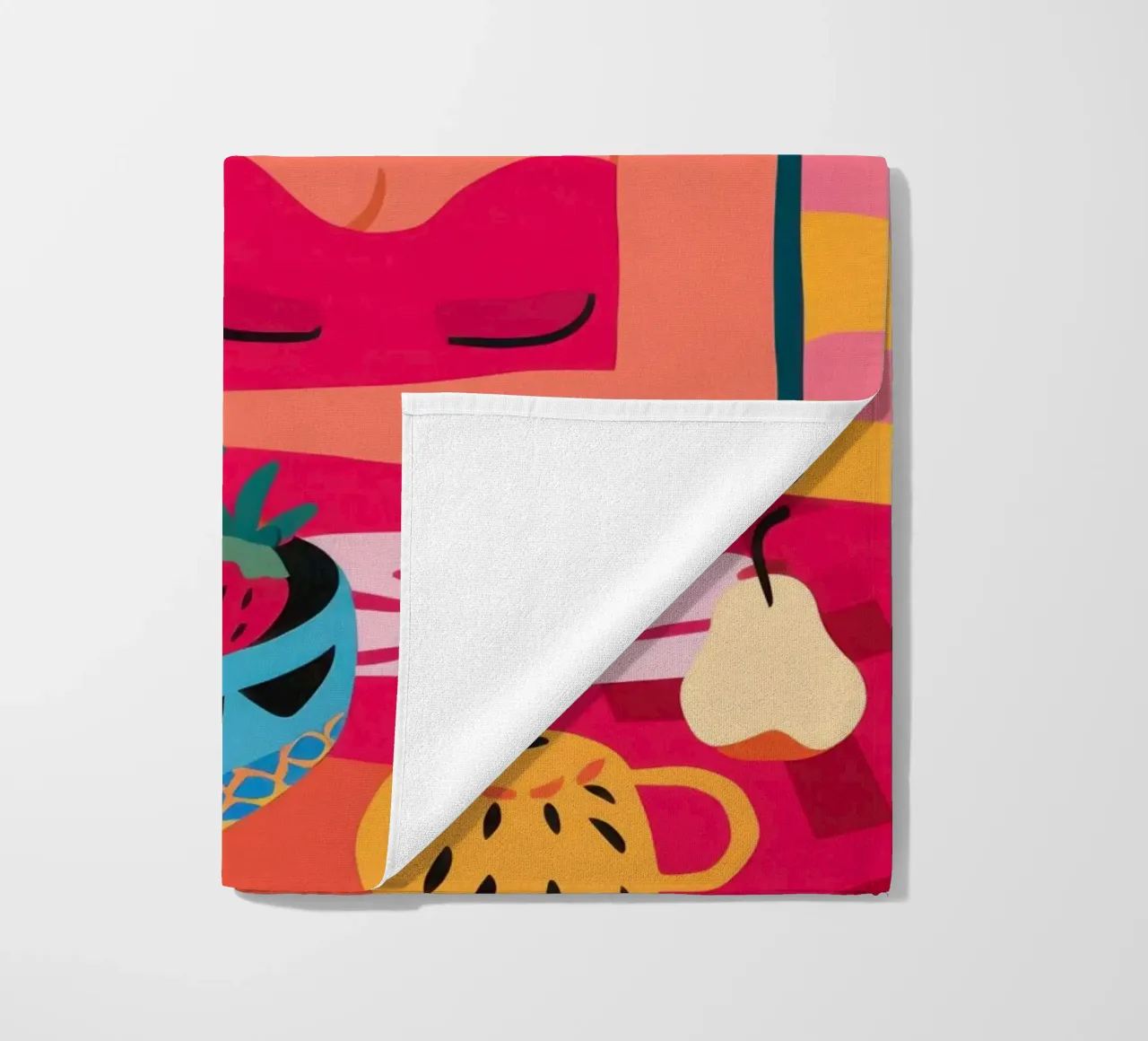 Sole e banane telo mare da Lune Dreams