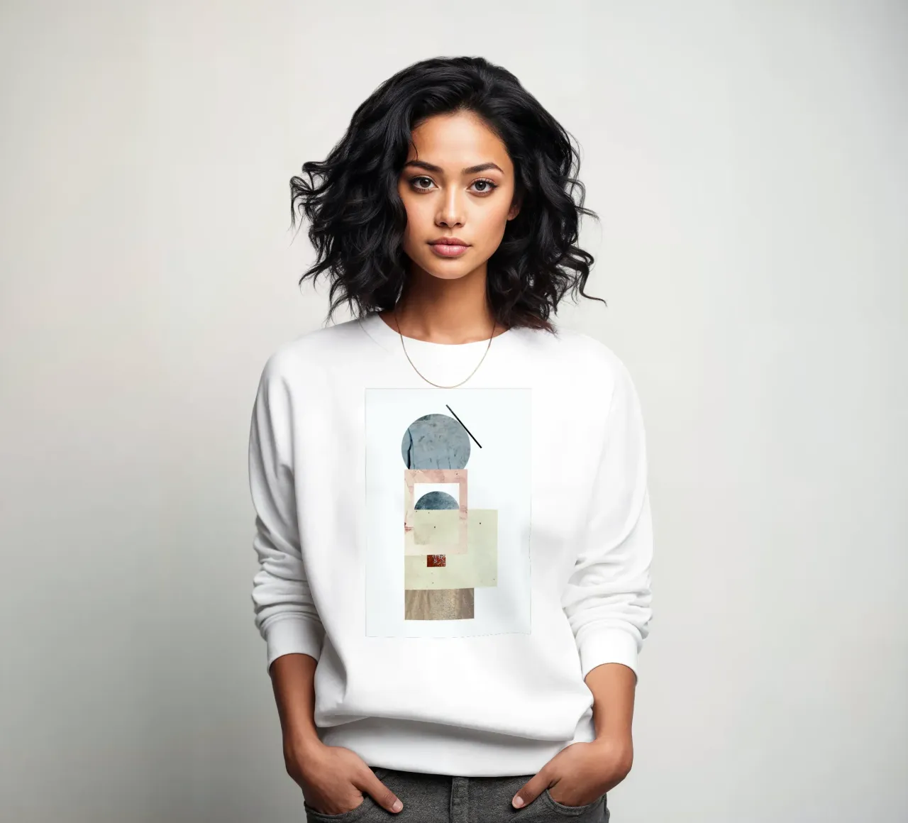 Iva 03 sweatshirt van The Home Office Studio
