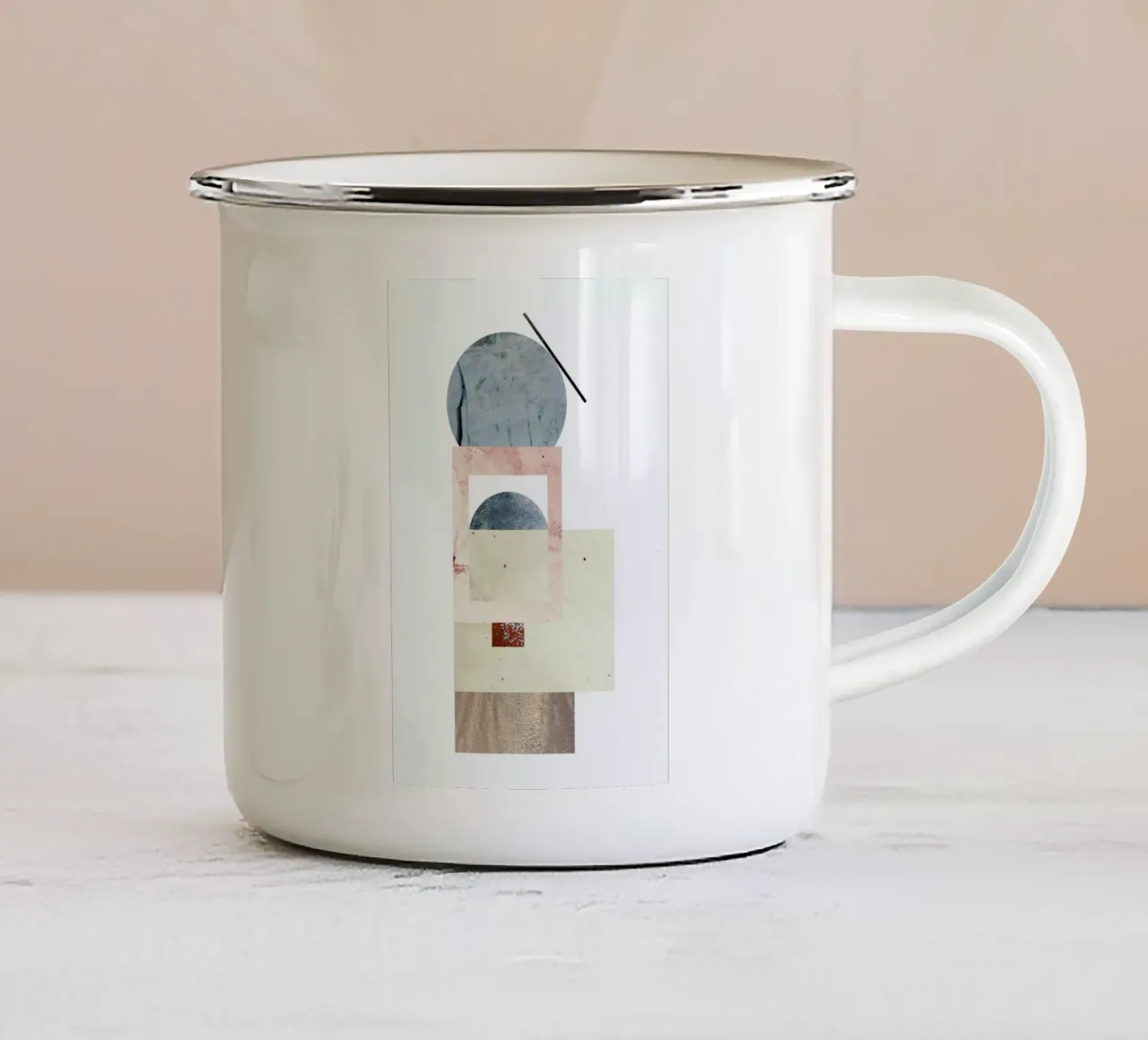 Iva 03 taza de esmalte de The Home Office Studio