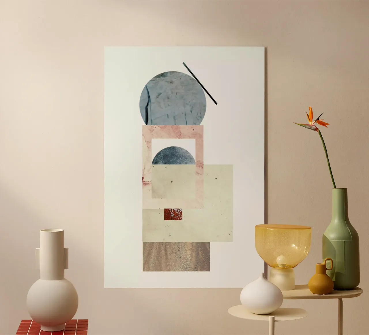 Iva 03 acrylic glass by The Home Office Studio