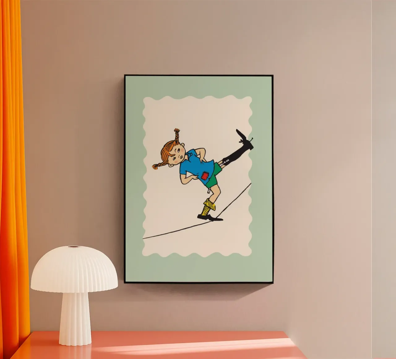 Saldi di Pippi Calzelunghe plexiglass da Earl Beeman