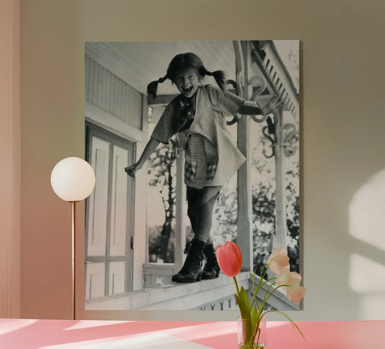 pippi langstrumpf plexiglass da Earl Beeman