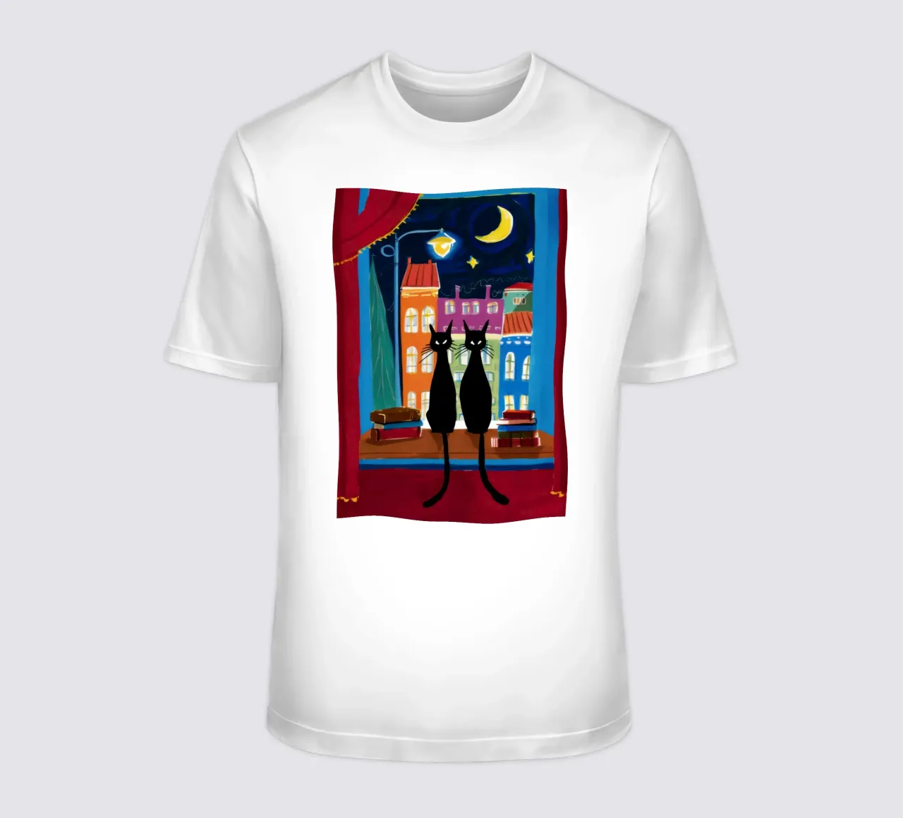 Appuntamento enologico notturno t-shirt da Monuments Fire