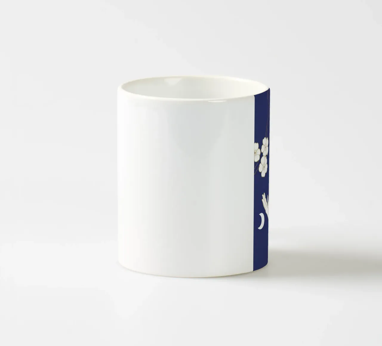 Sguardo di fiori celesti tazza in ceramica da Hollow Years