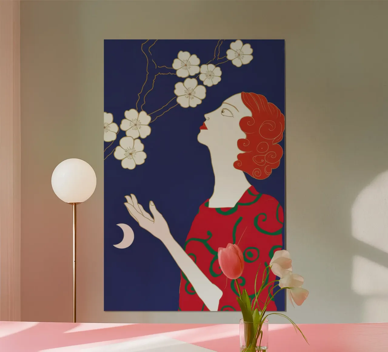 Sguardo di fiori celesti poster da Hollow Years
