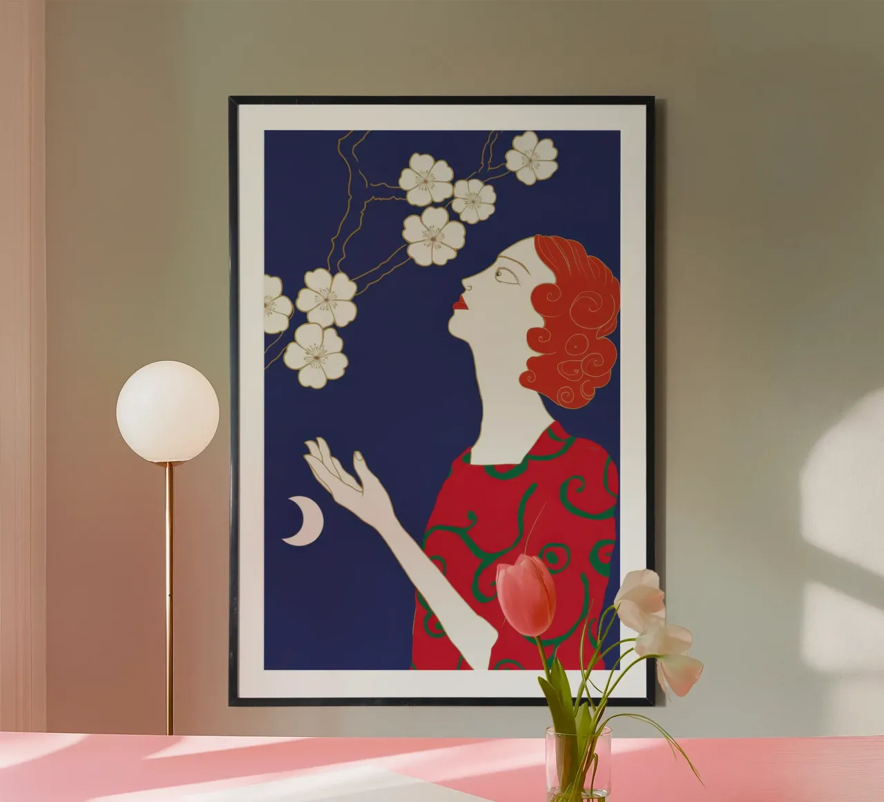 Sguardo di fiori celesti poster da Hollow Years