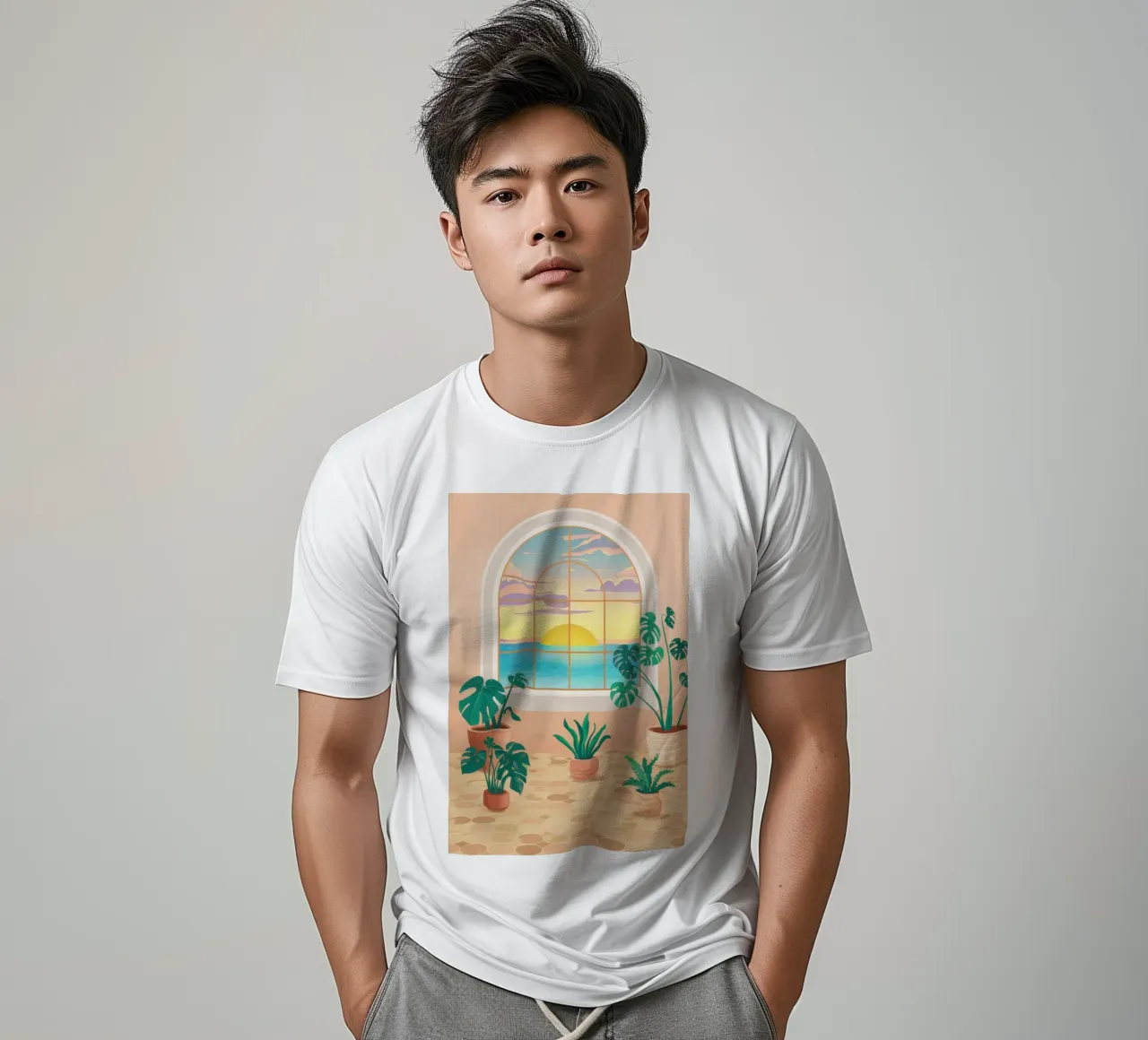 Bohemian Sunset Sanctuary T-Shirt von Monuments Fire