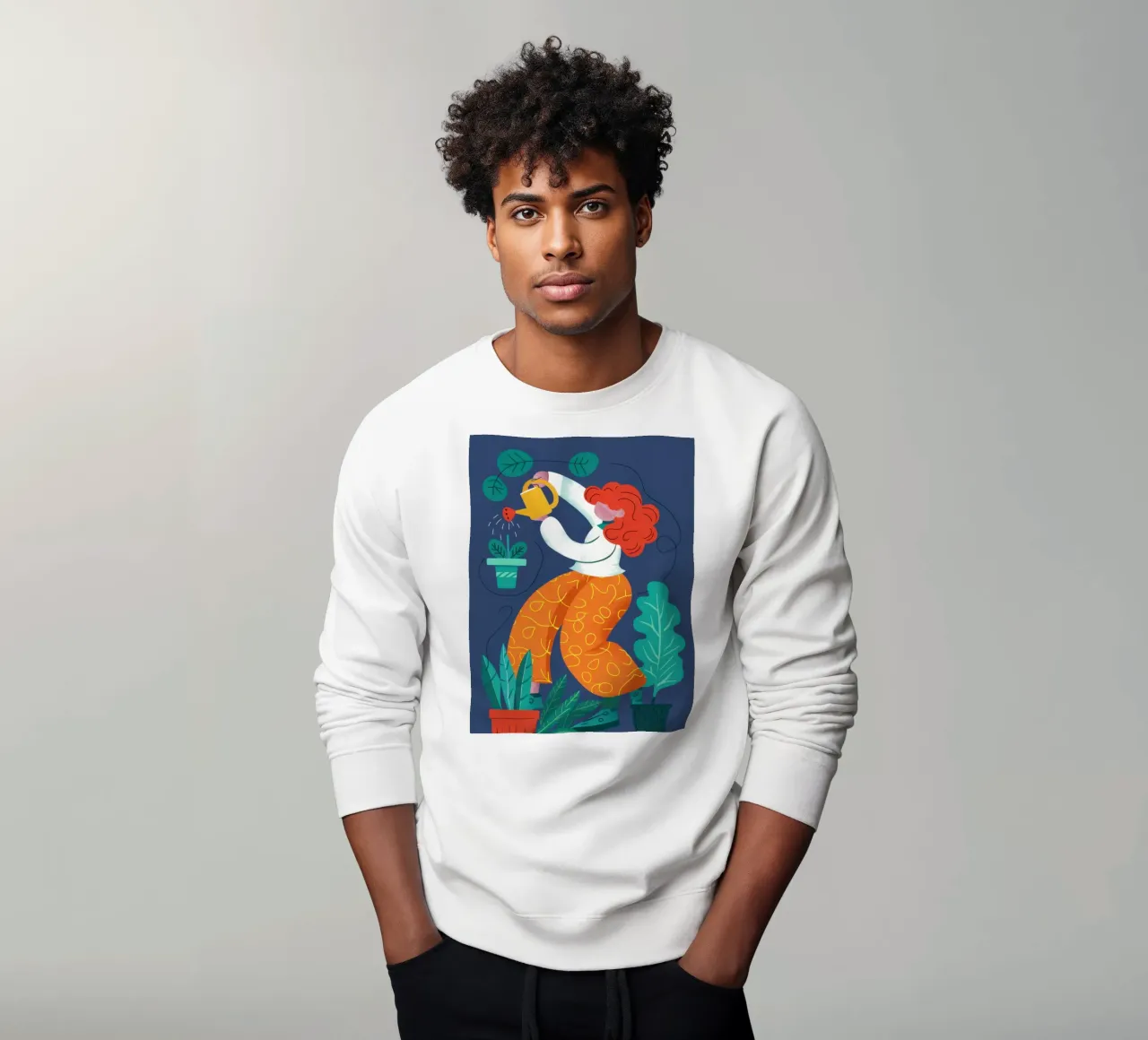 Toekan en bloemen sweatshirt van Lune Dreams