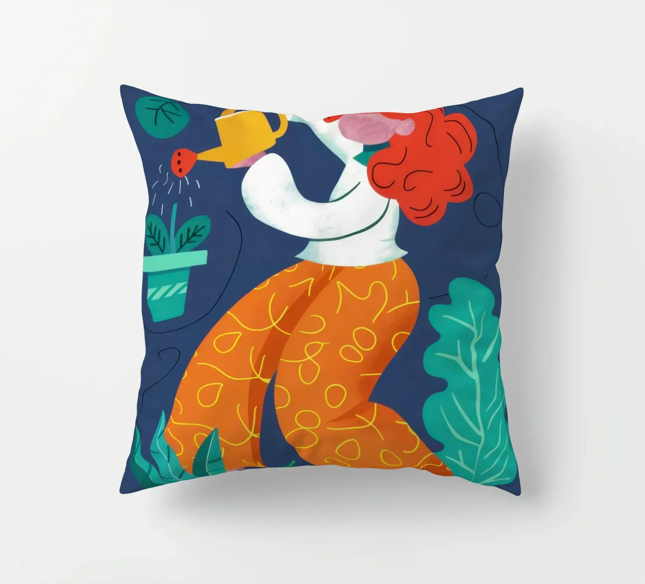 Tucano e fiori cuscino da Lune Dreams