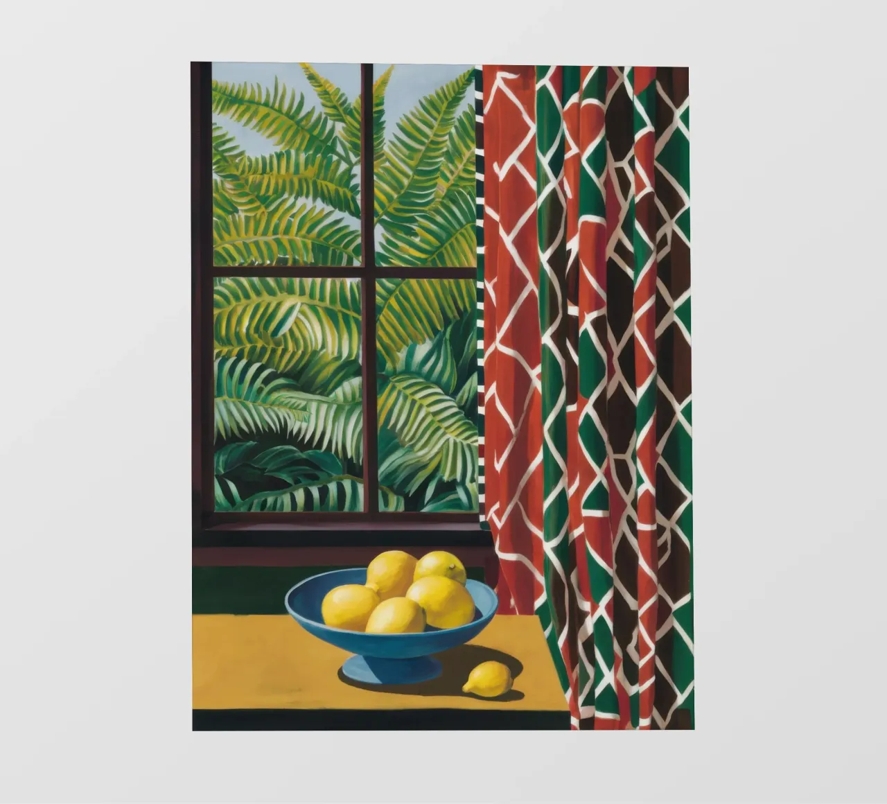 Curtained Palm Vista pvc cover by Arcane Lines