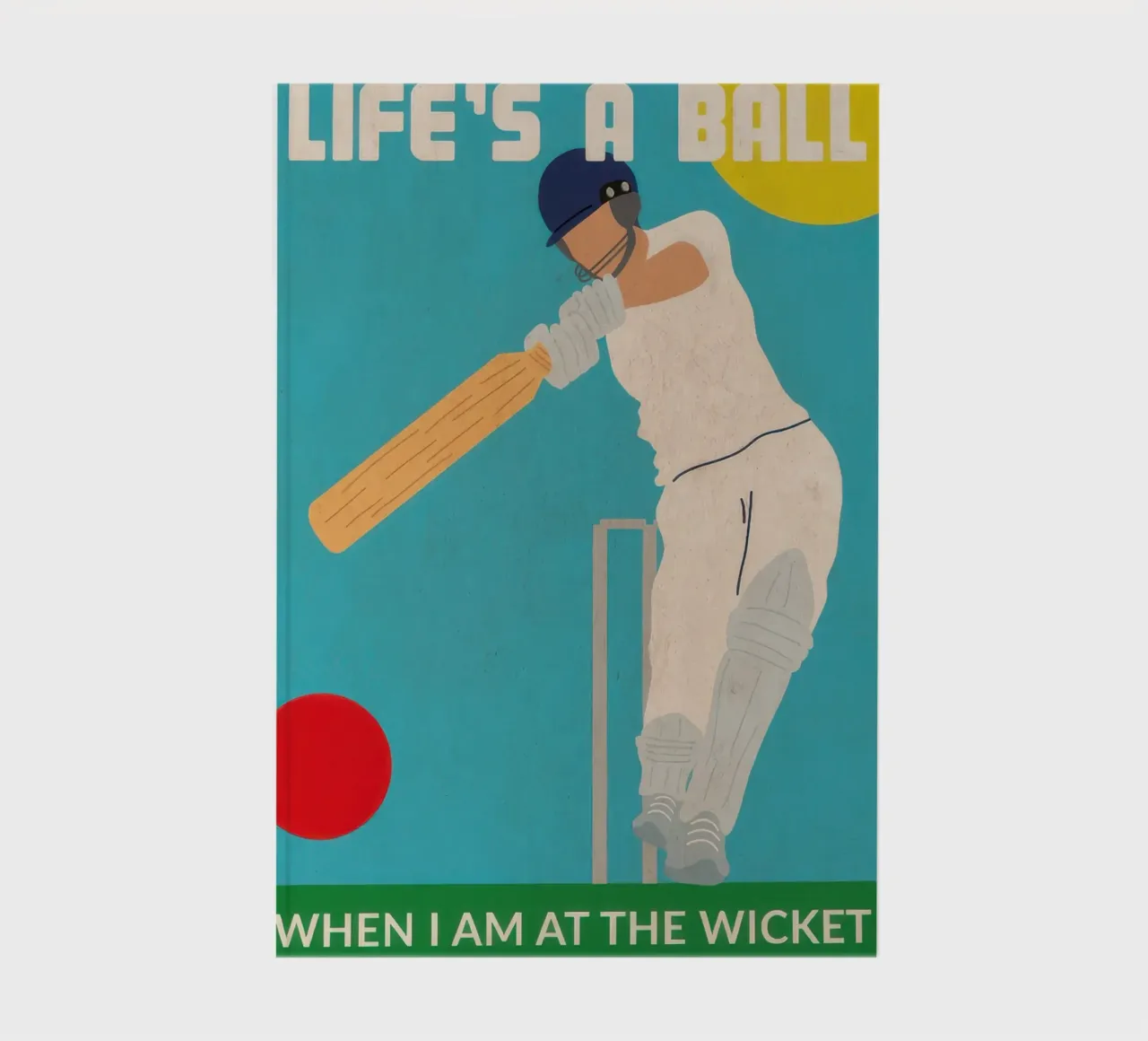 Life's a Ball notebook by muench benjamin