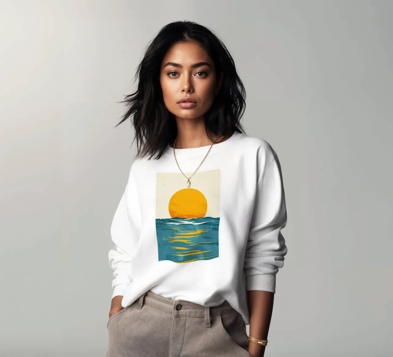 Sunset Canvas Print 7 sweatshirt by muench benjamin