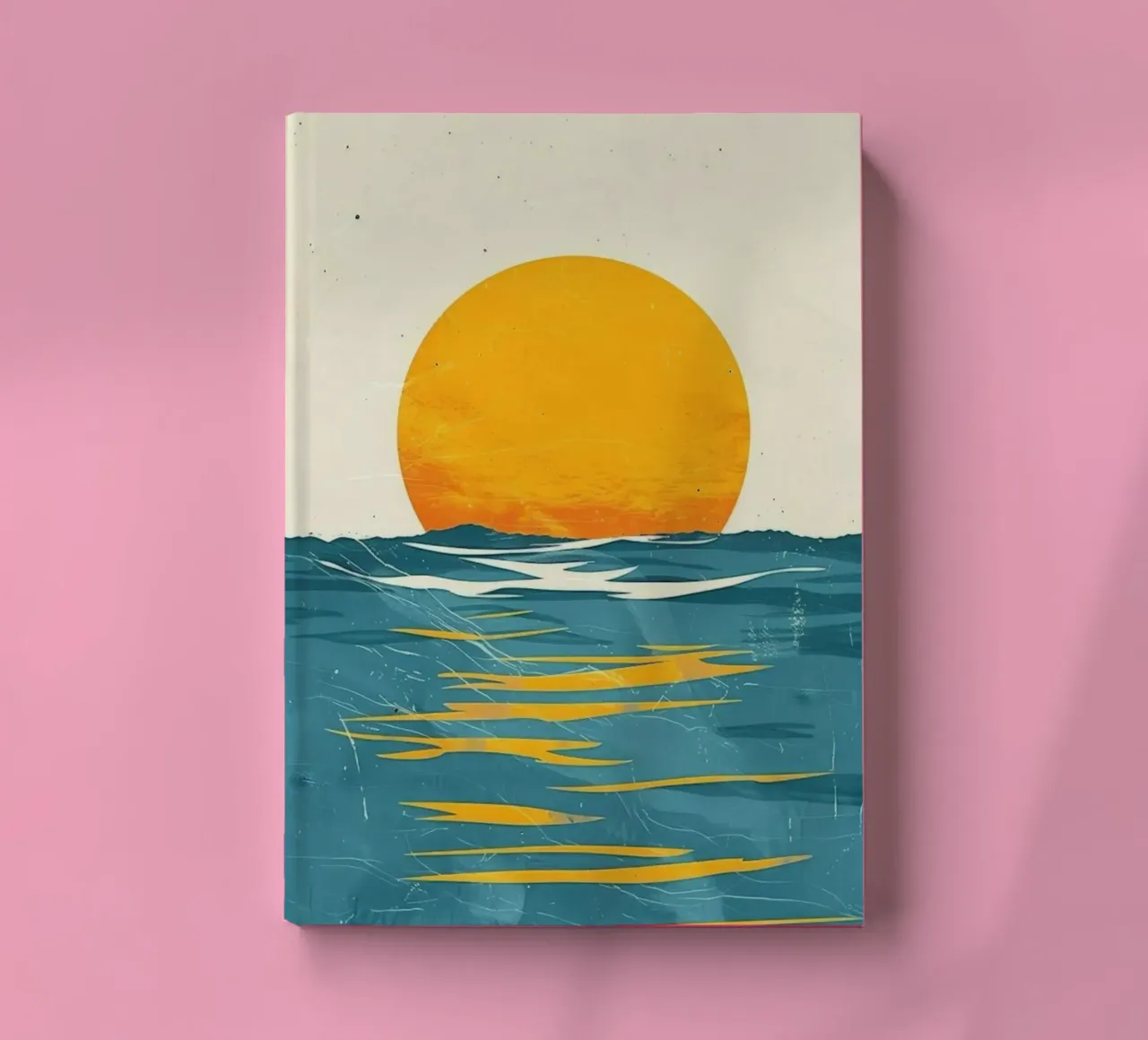 Sunset Canvas Print 7 notebook by muench benjamin