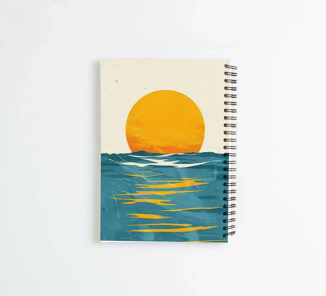 Sunset Canvas Print 7 spiral notebook by muench benjamin