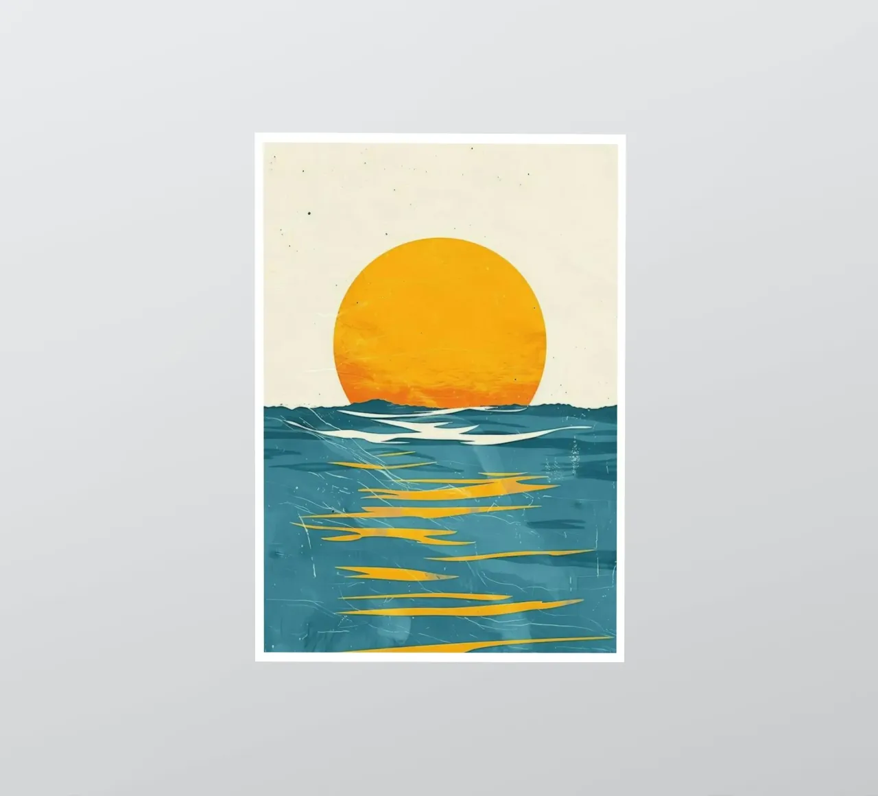 Sunset Canvas Print 7 sticker by muench benjamin