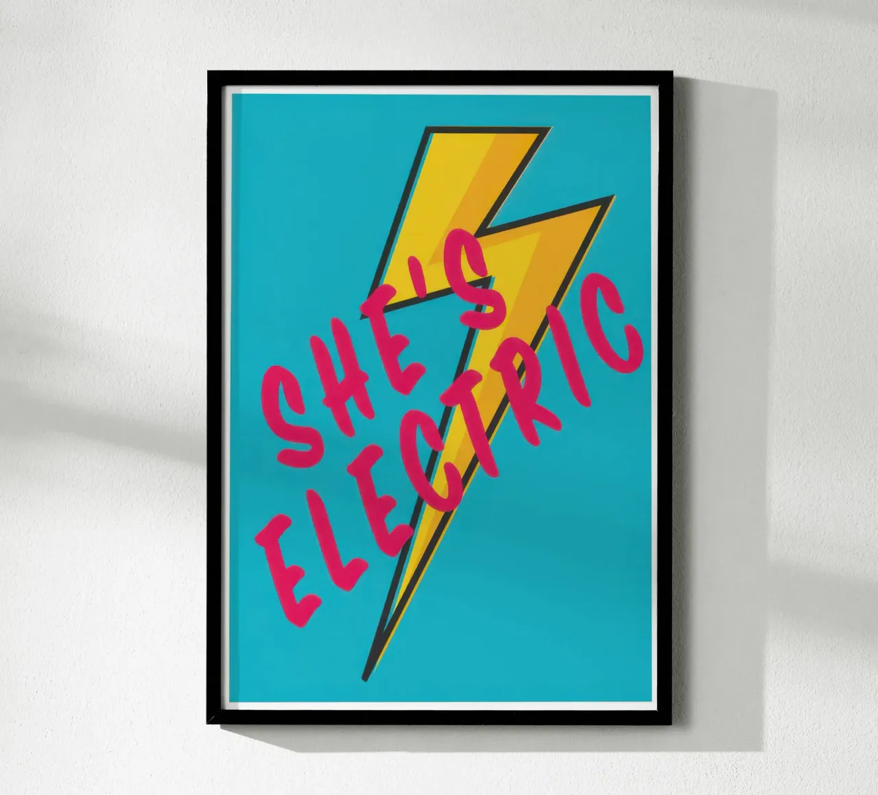 È elettrica poster da muench benjamin