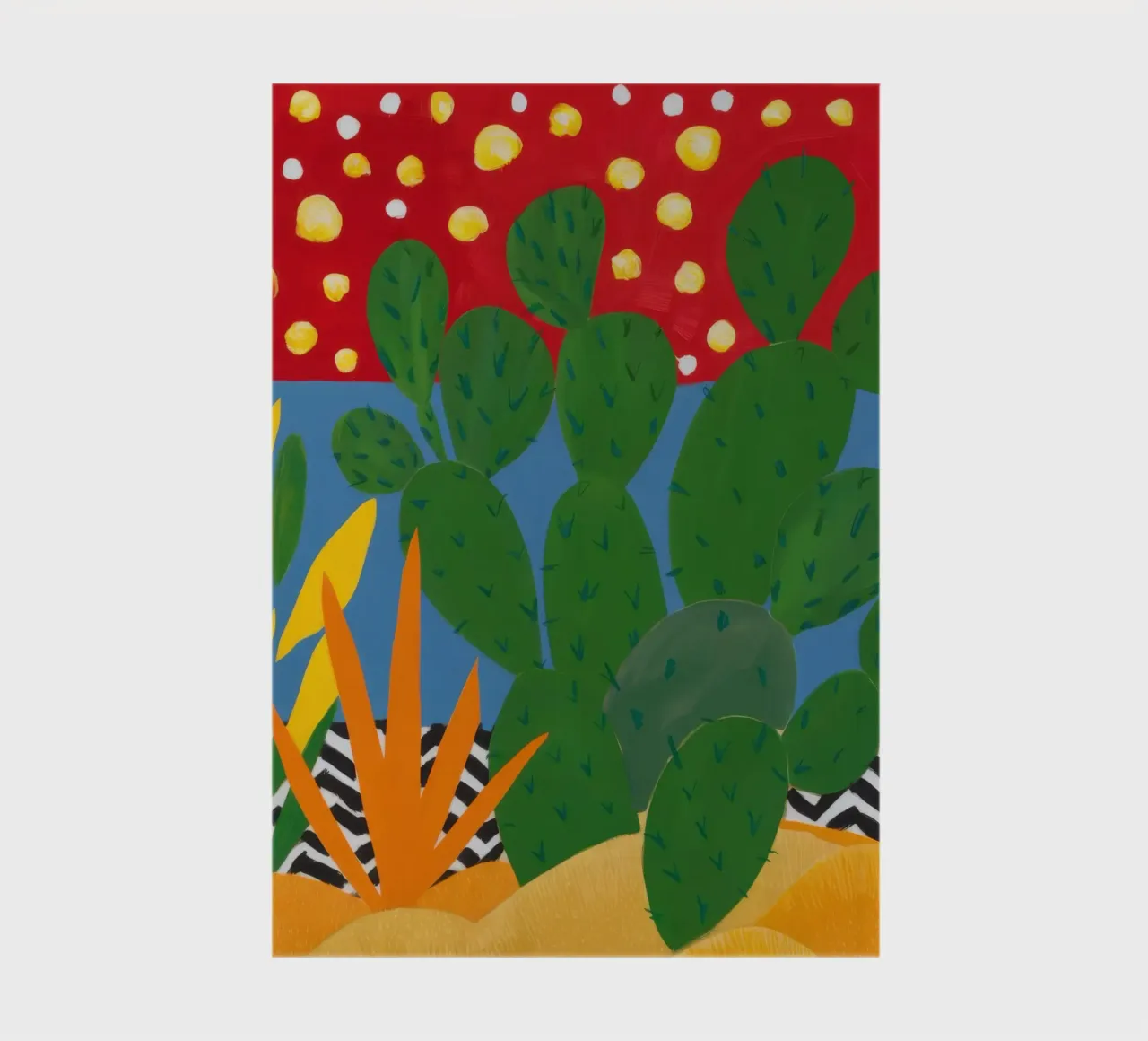 Golden Dot Cactus notebook by Arcane Lines