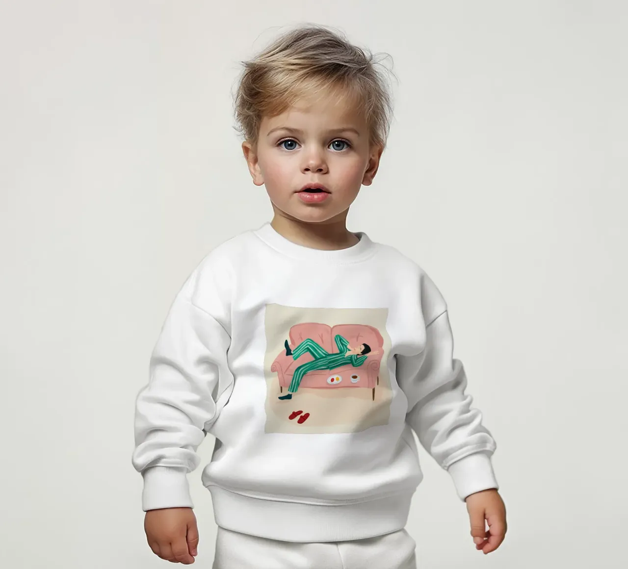 Serene Pajama Elegance baby sweatshirt by Hollow Years