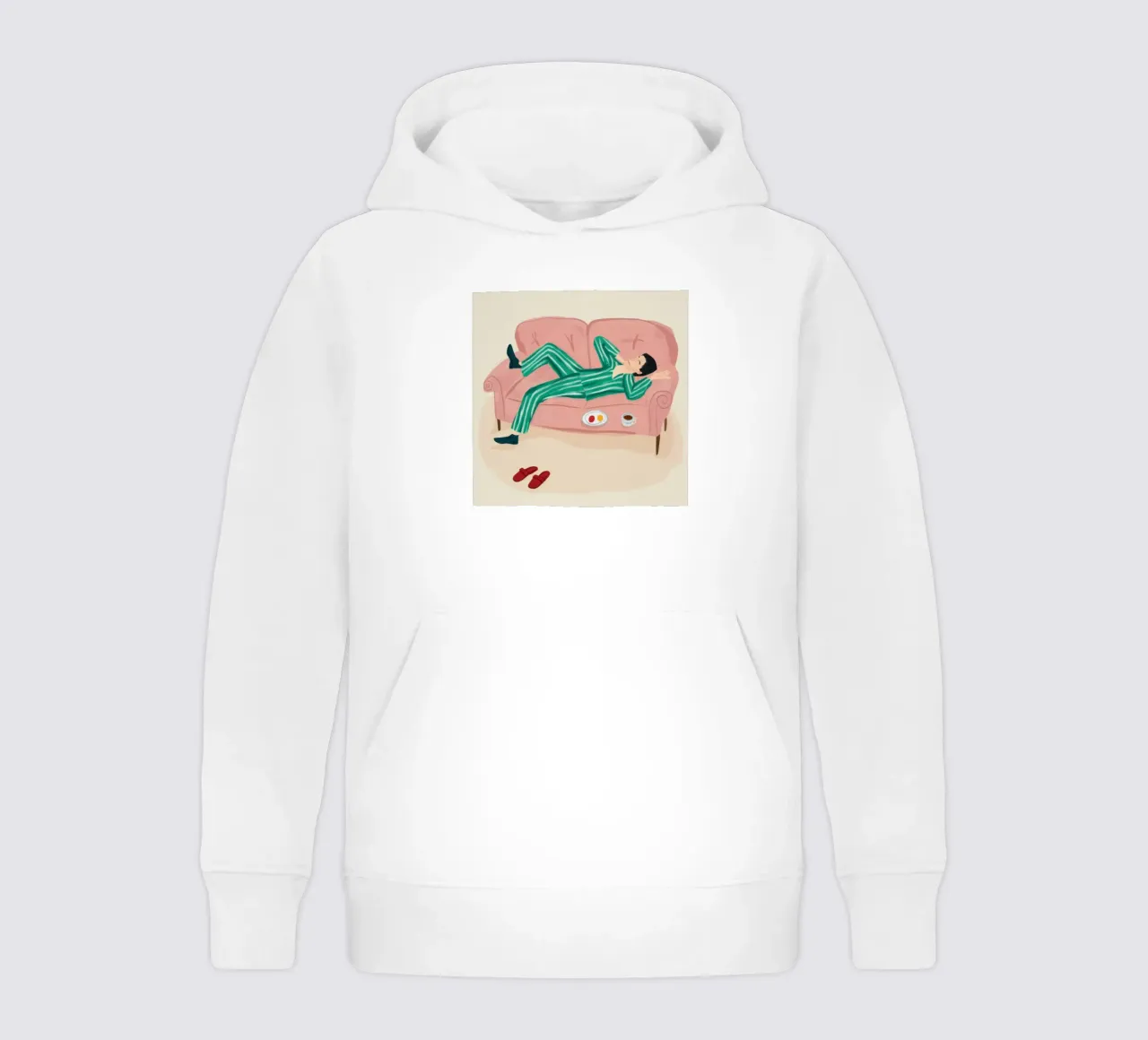 Serene Pajama Elegance kids hoodie by Hollow Years