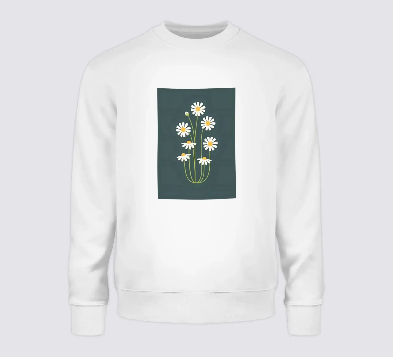 Fiori bianchi felpa da Jose