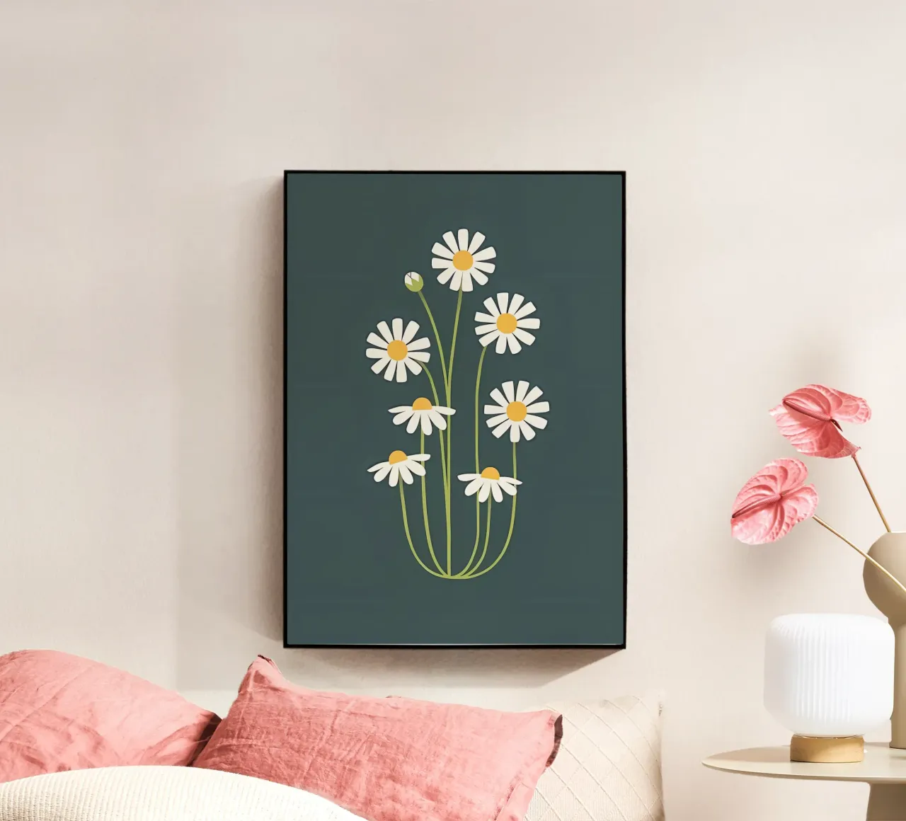 Fiori bianchi plexiglass da Jose