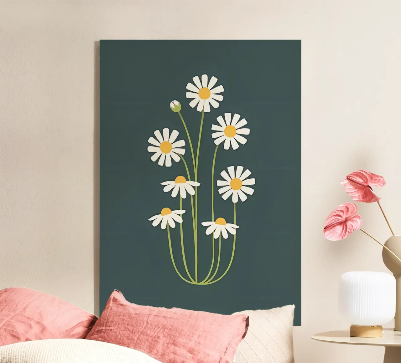 Fiori bianchi plexiglass da Jose