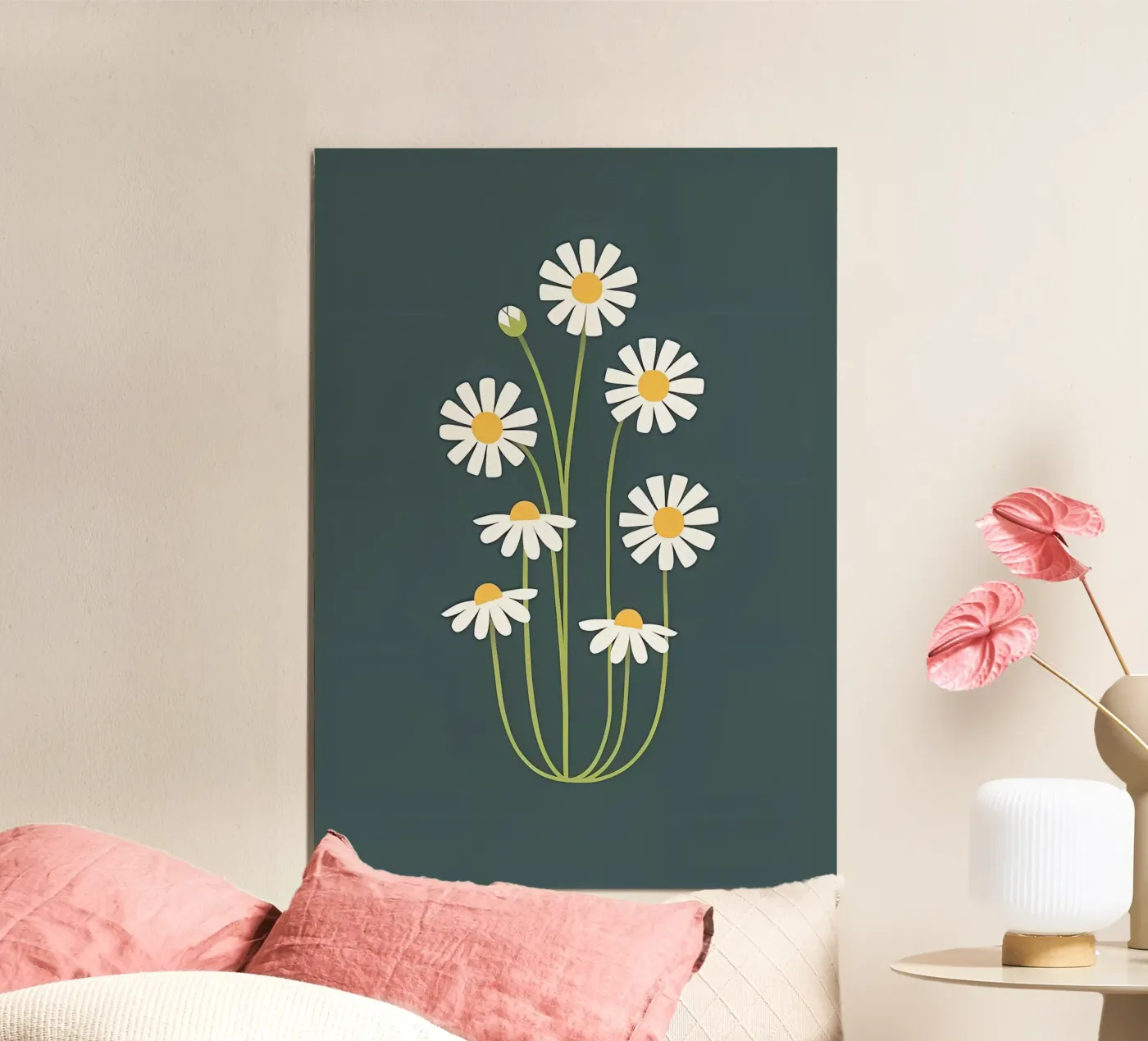 Fiori bianchi poster da Jose