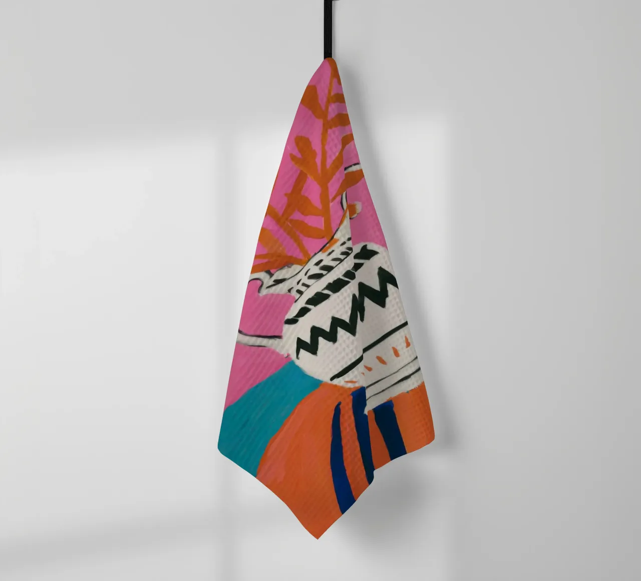 Foglia rosa Immobile canovaccio da cucina da Arcane Lines