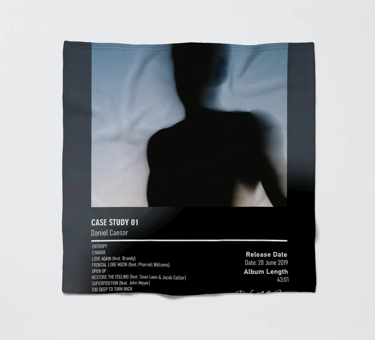 CASE STUDY 01 By Daniel Caesar coperta in pile da DGUnder