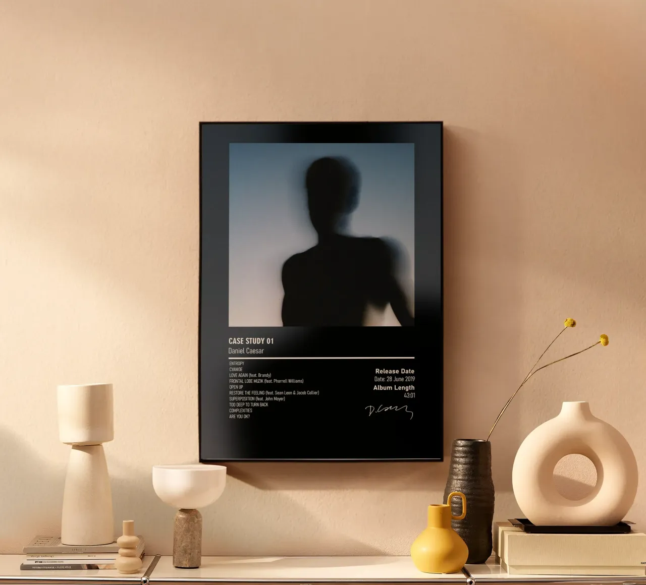 CASE STUDY 01 By Daniel Caesar plexiglass da DGUnder