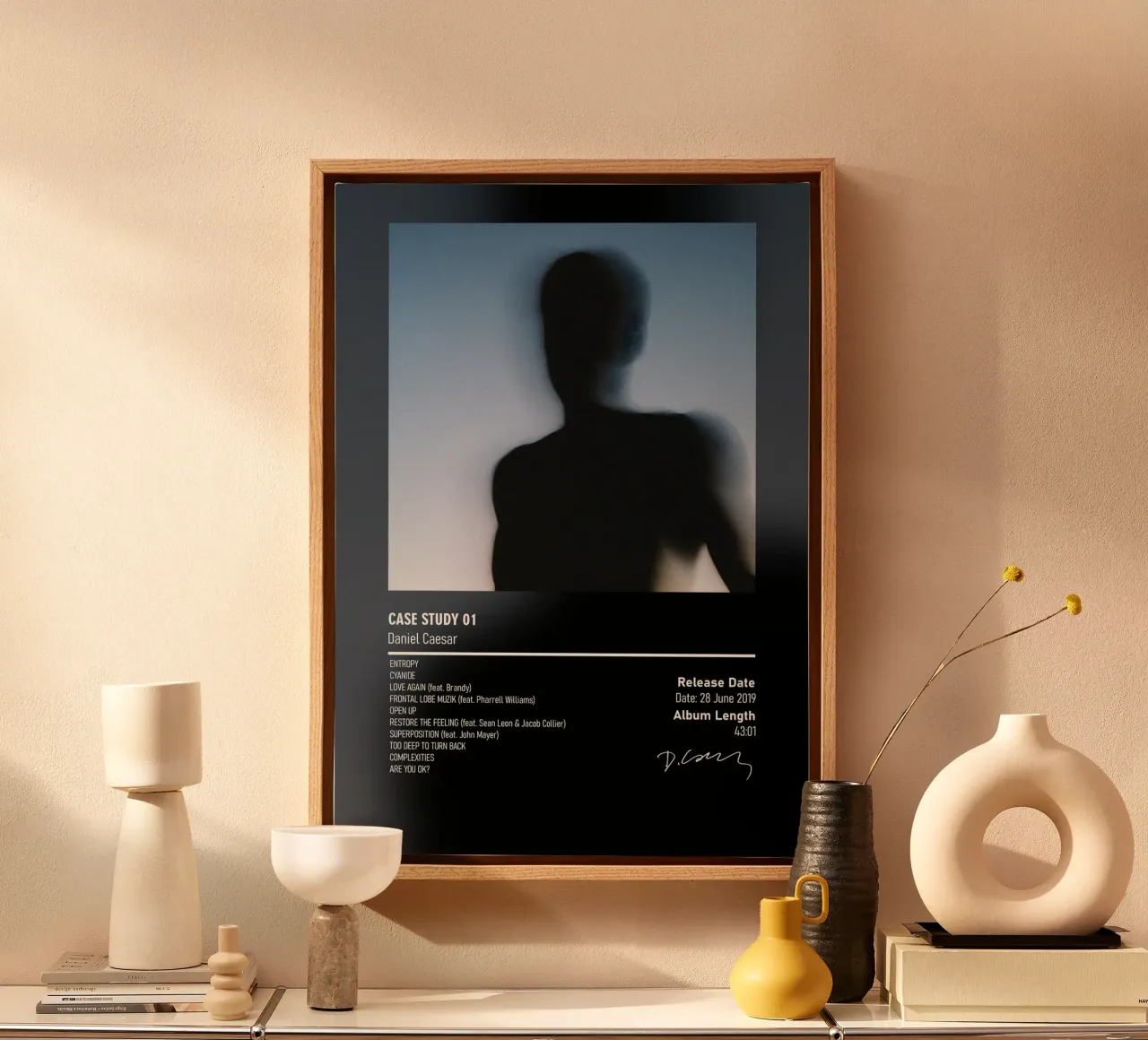 CASE STUDY 01 By Daniel Caesar tela da DGUnder