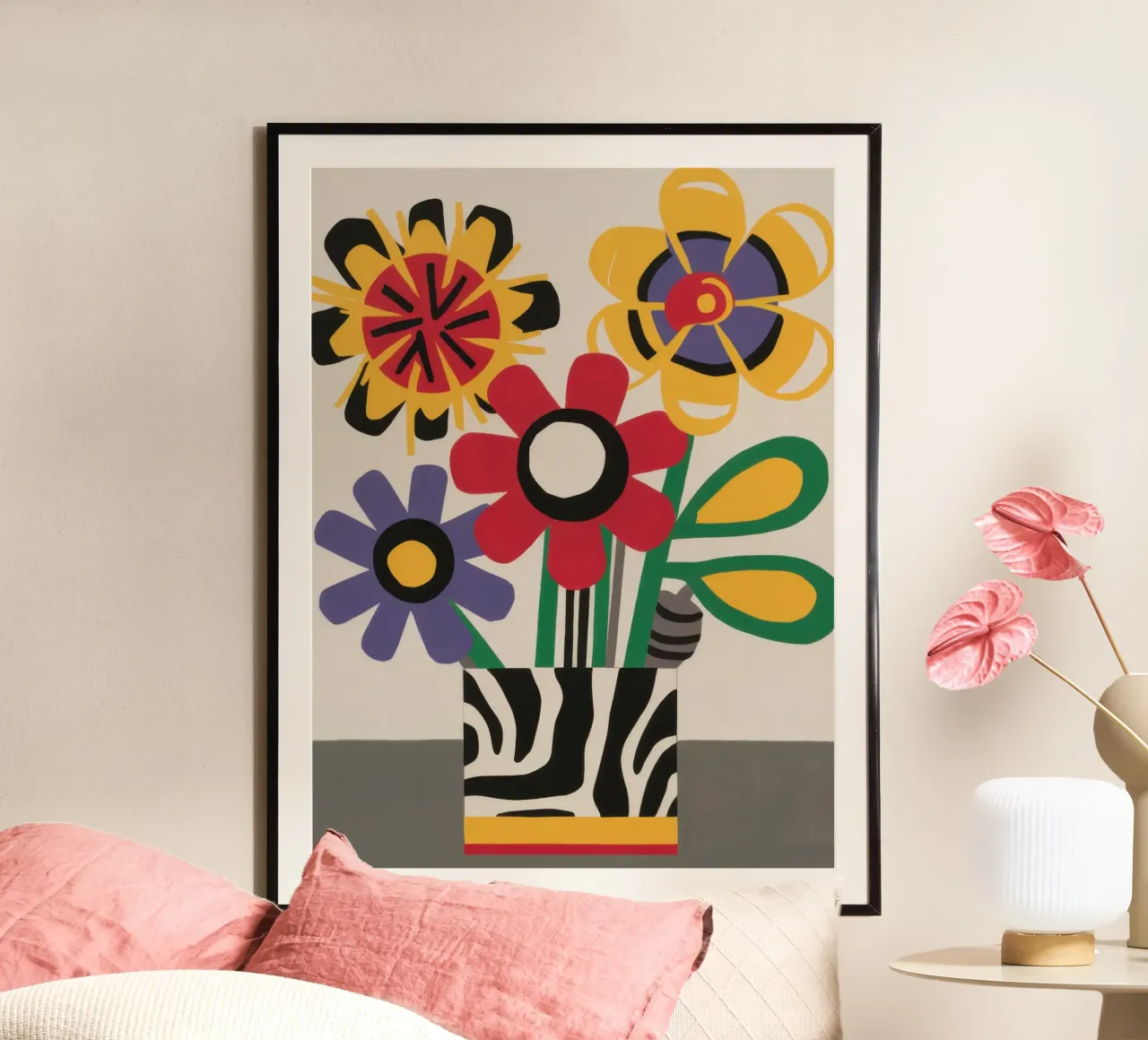 Grafik Gartenfreuden Poster von Arcane Lines