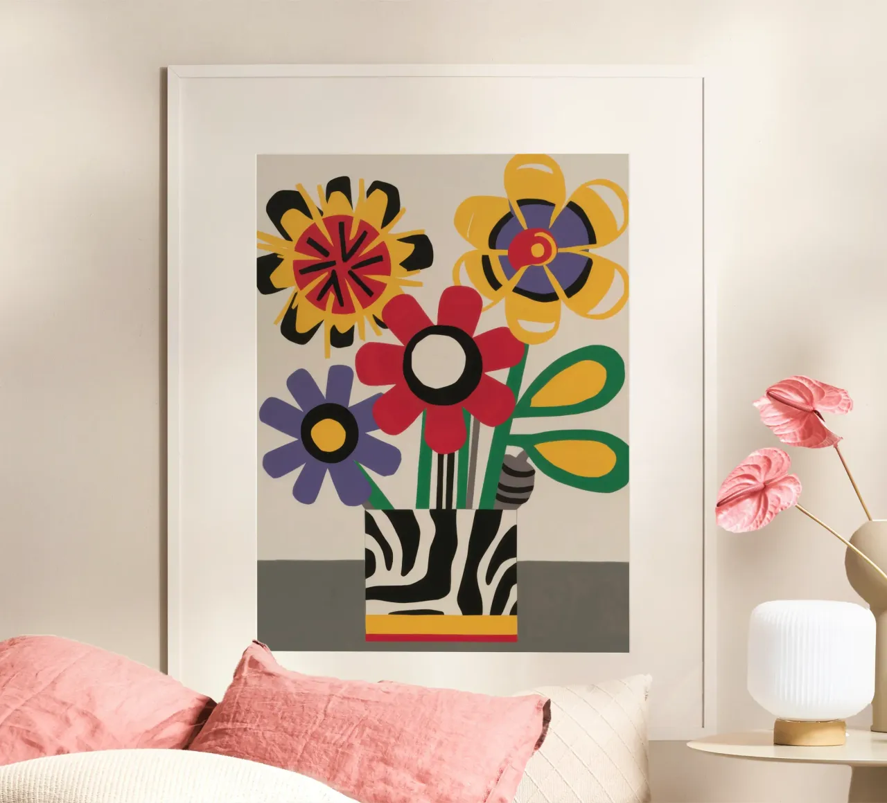 Grafik Gartenfreuden Poster von Arcane Lines