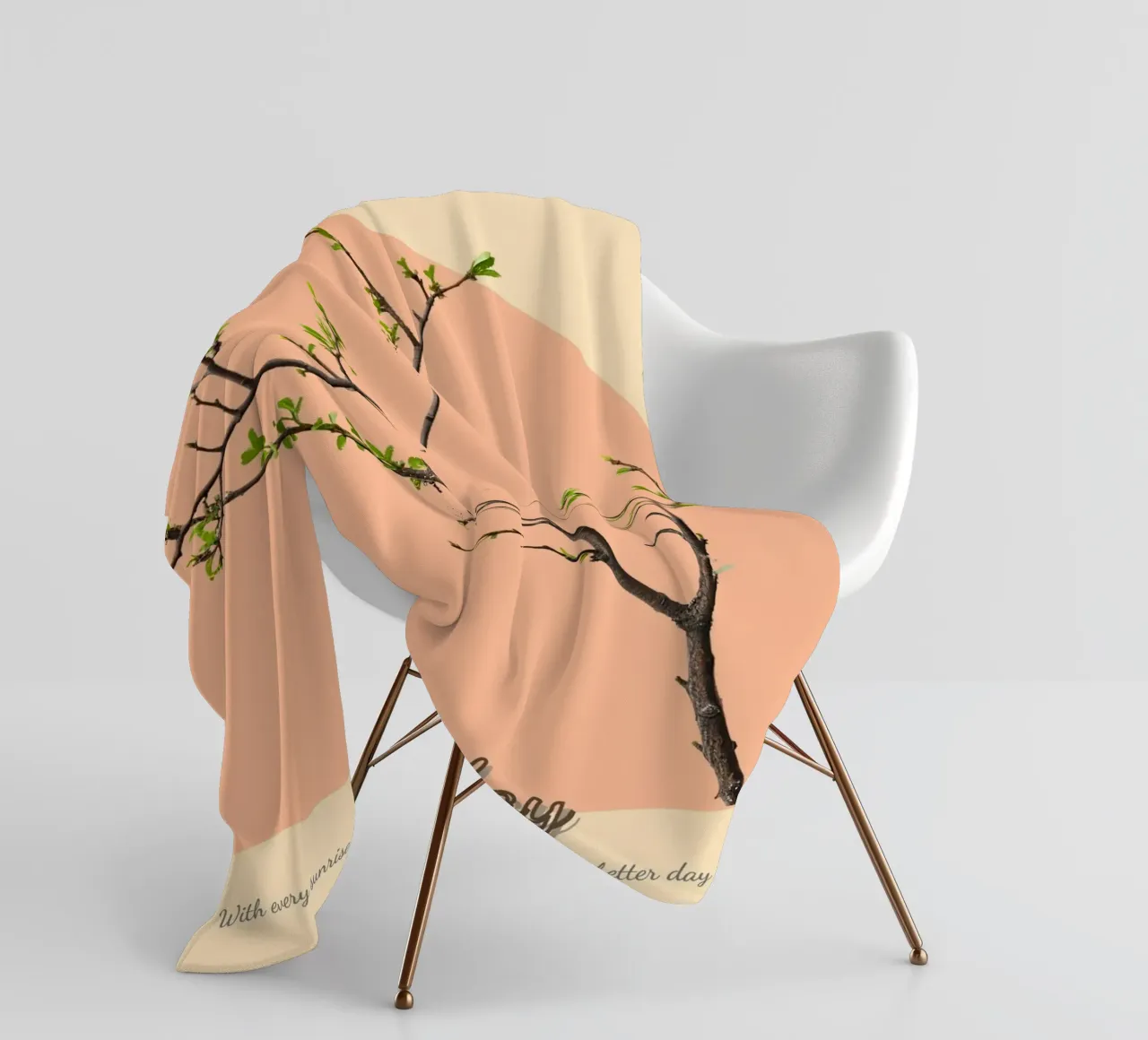 branch positive message coperta in pile da Creaton