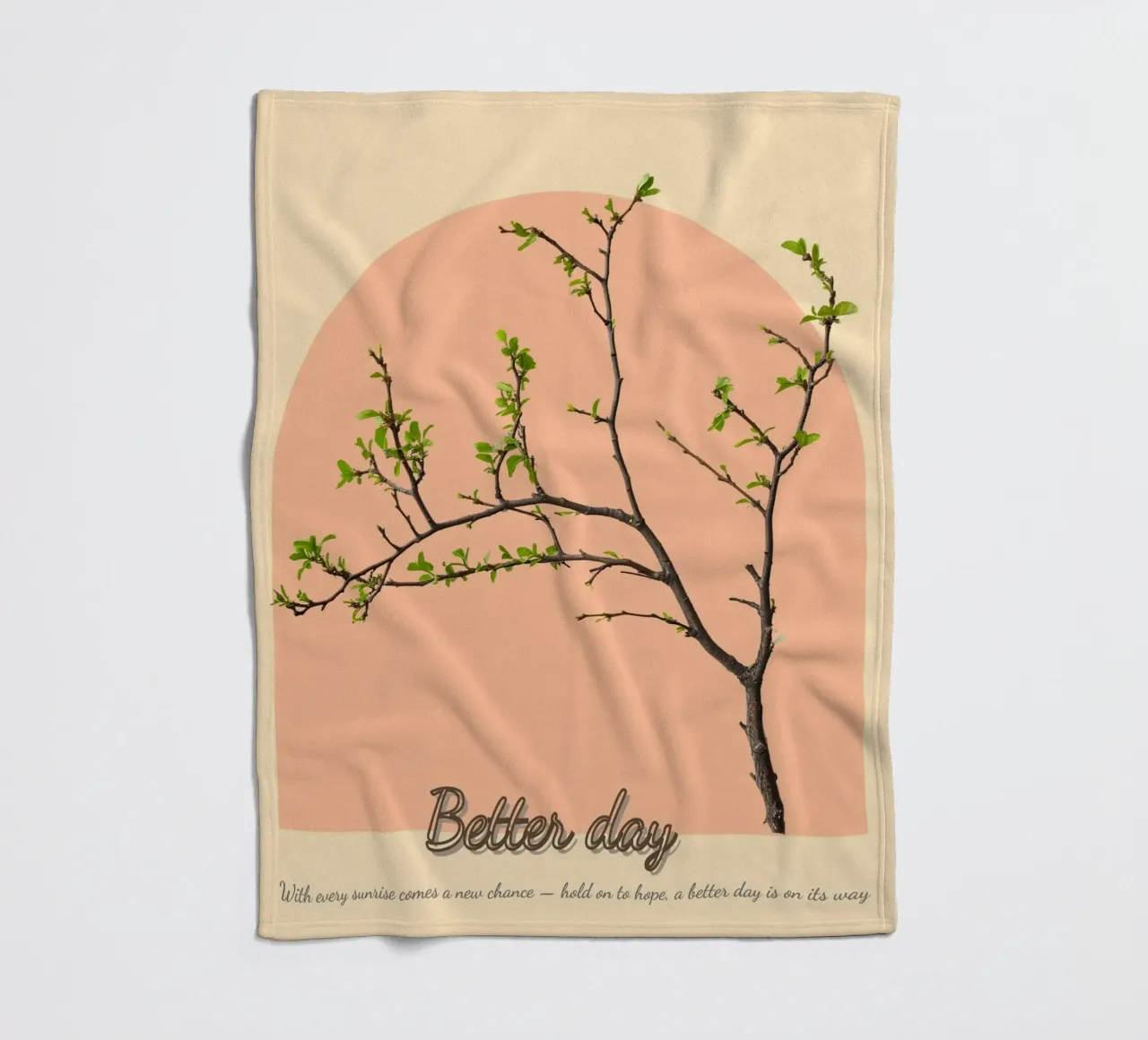 branch positive message coperta in pile da Creaton