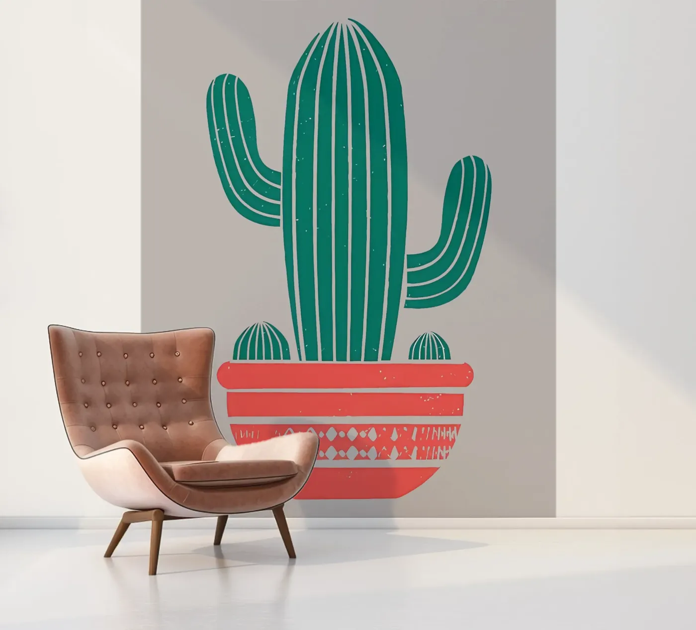 Cactus fotobehang van Jose