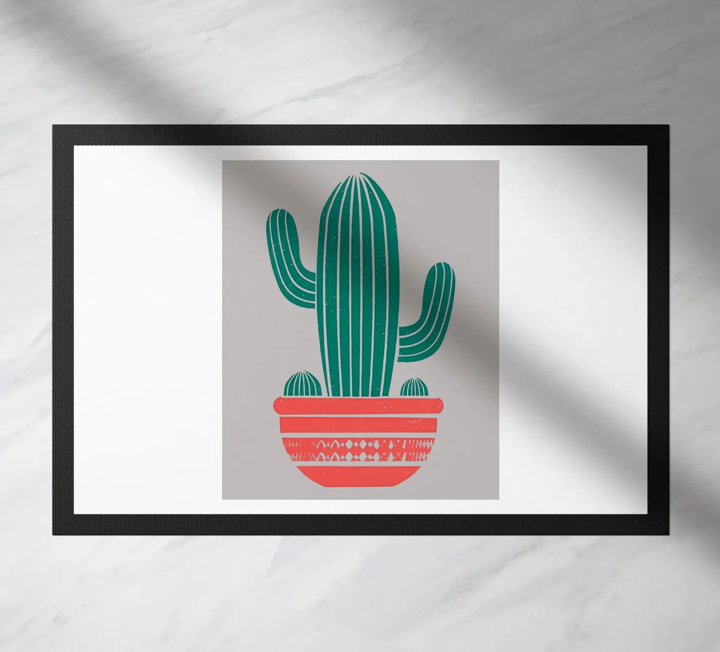 Cactus doormat by Jose