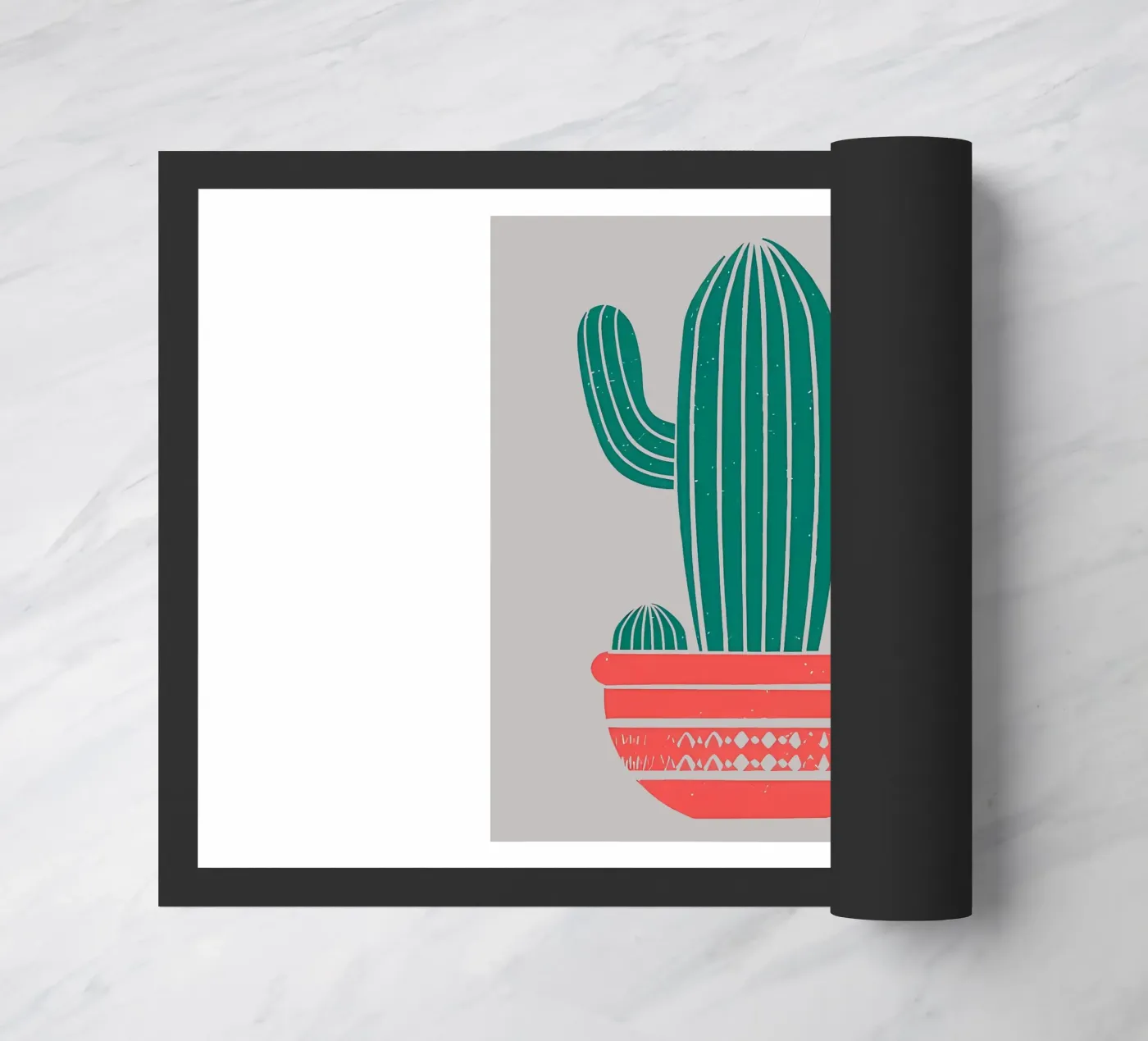 Cactus doormat by Jose