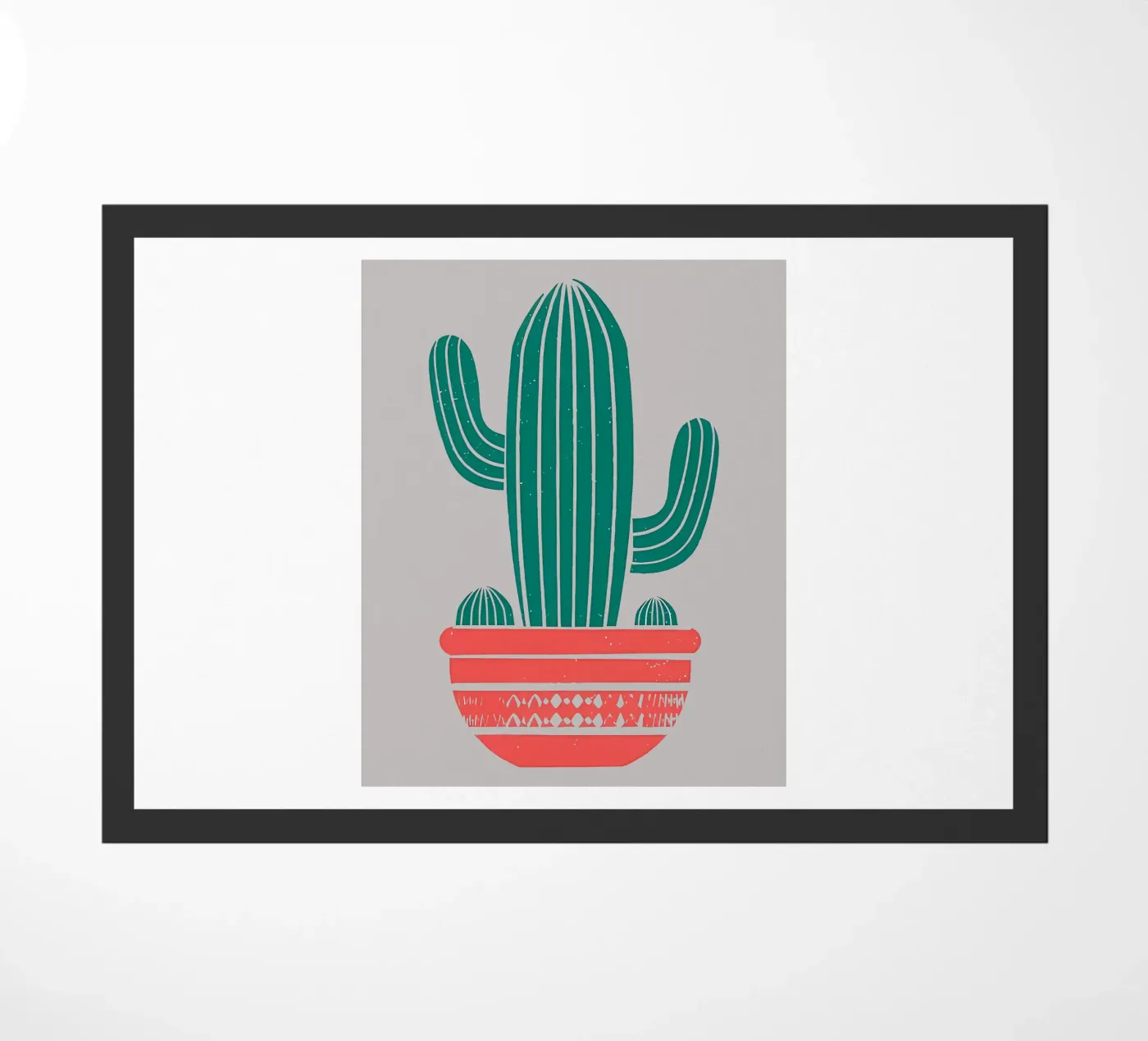 Cactus doormat by Jose