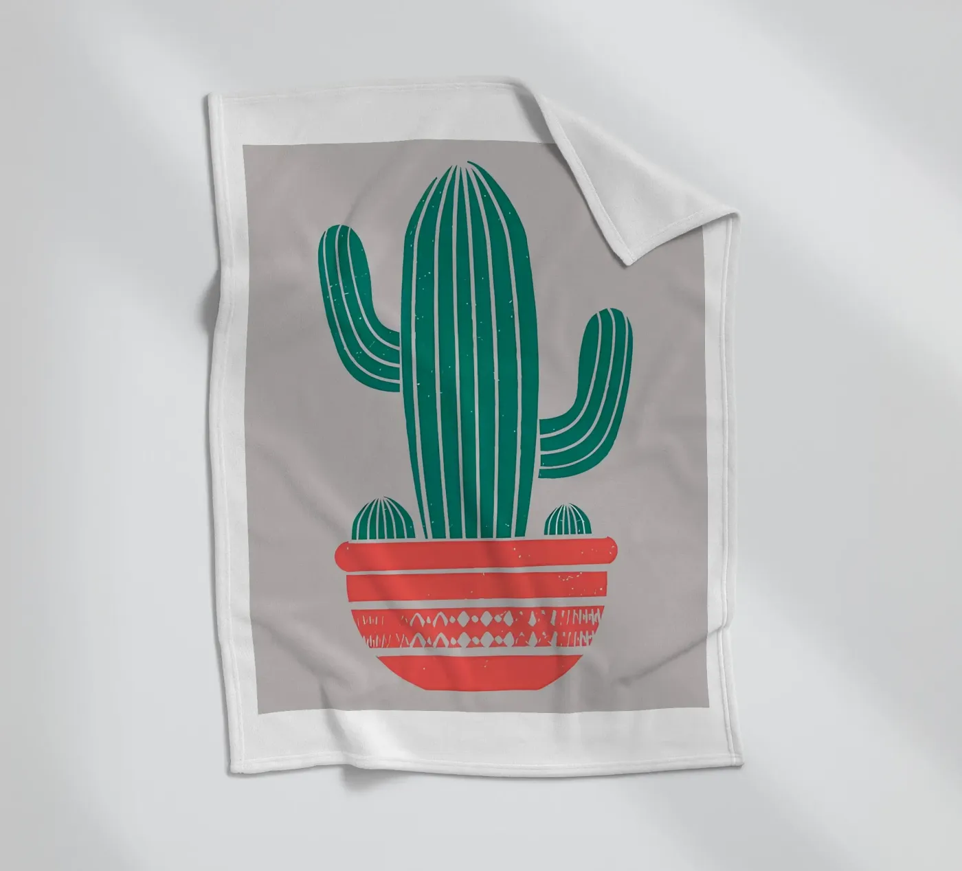 Cactus fleecedeken van Jose