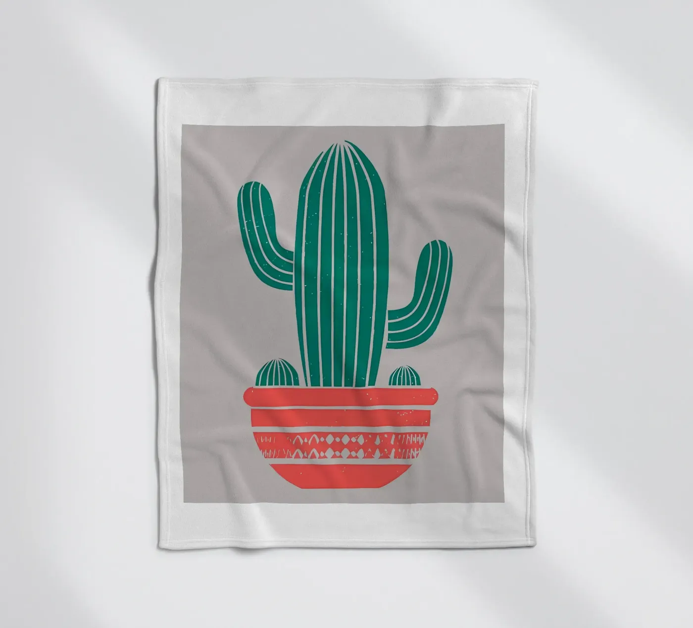 Cactus fleecedeken van Jose
