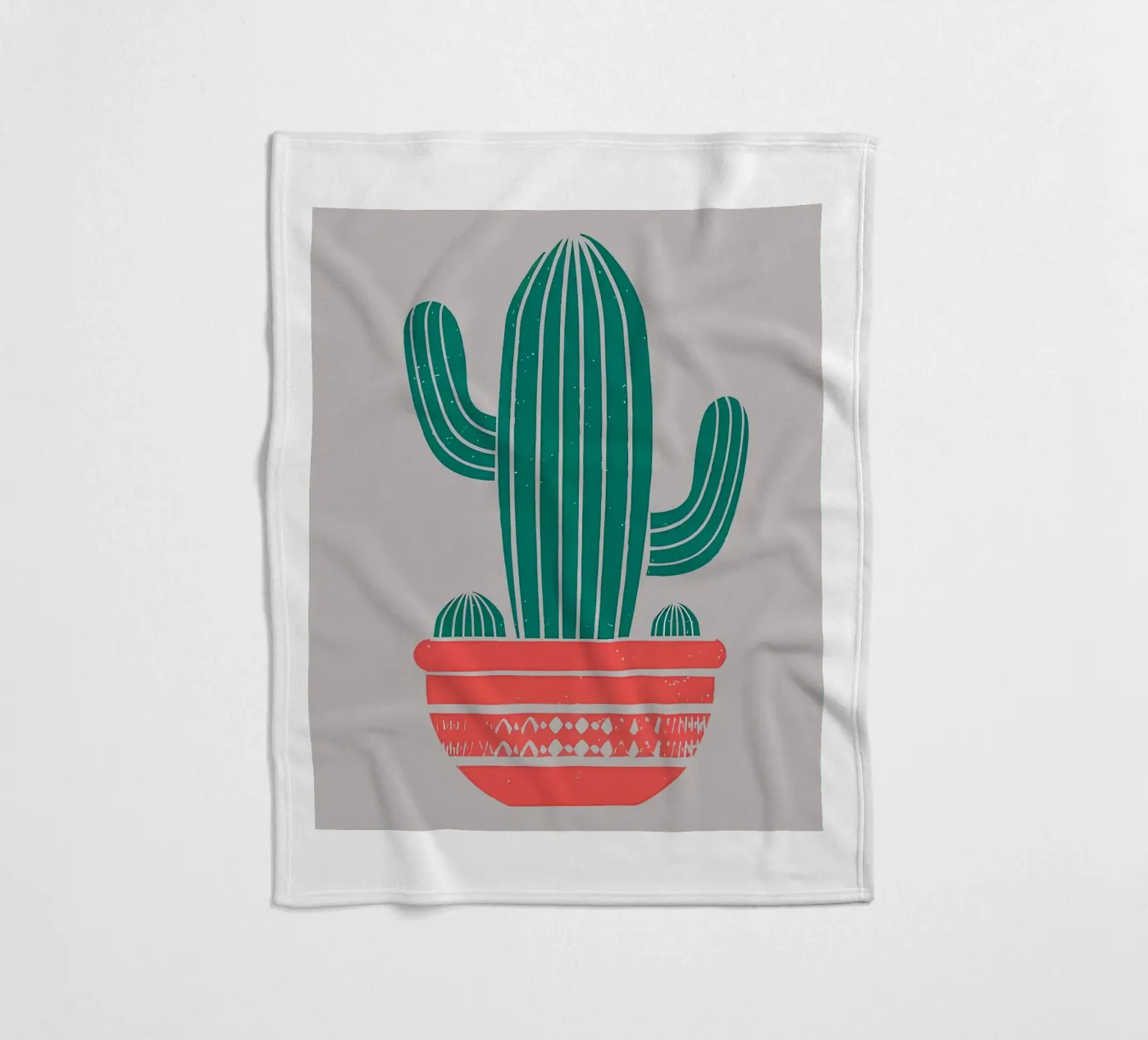Cactus fleecedeken van Jose