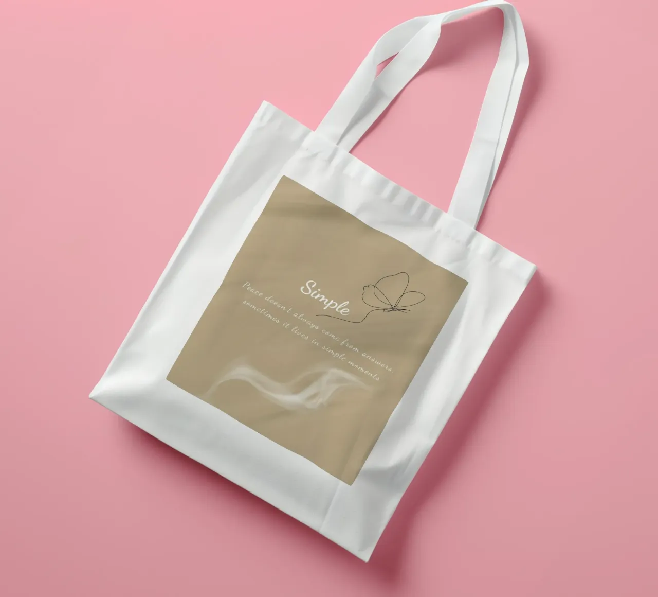 simple motivation borsa in juta da Creaton