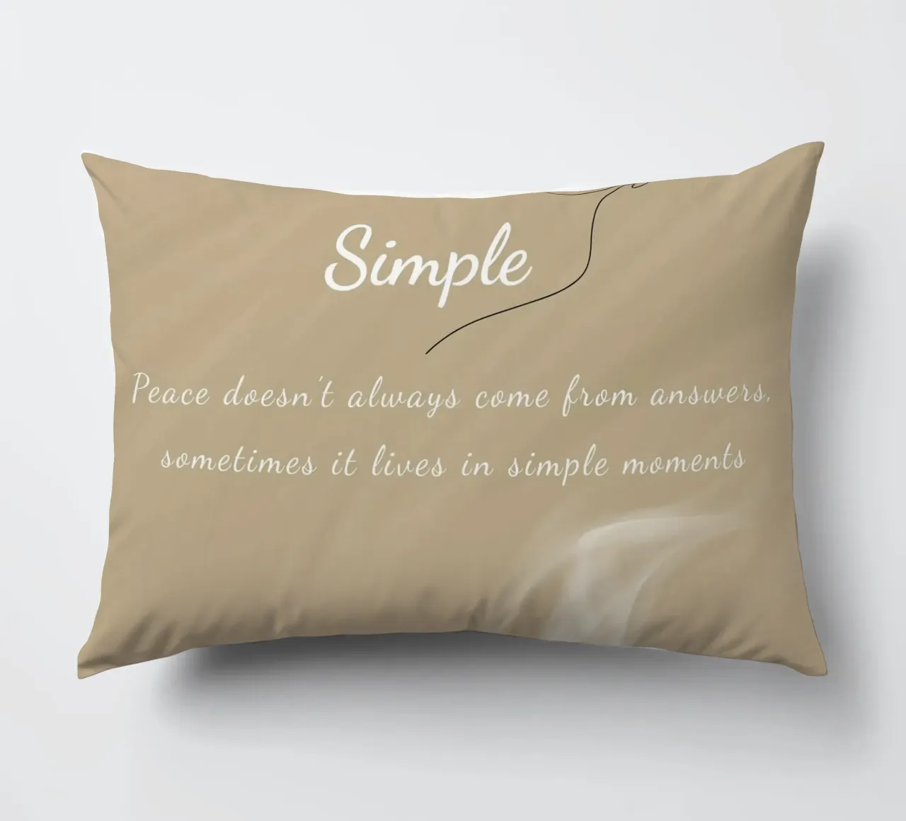 simple motivation cuscino da Creaton
