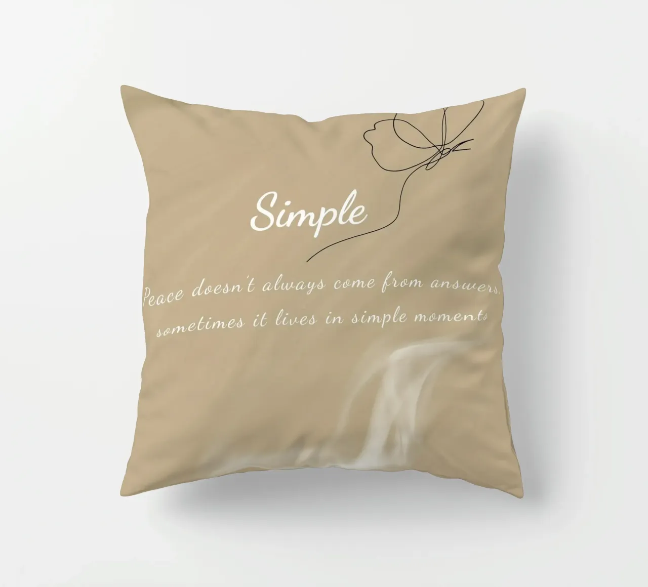 simple motivation cuscino da Creaton