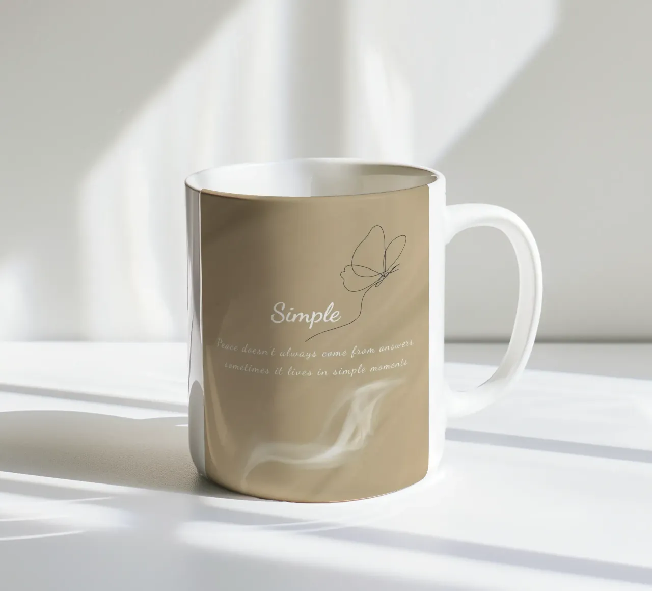 simple motivation tazza in ceramica da Creaton